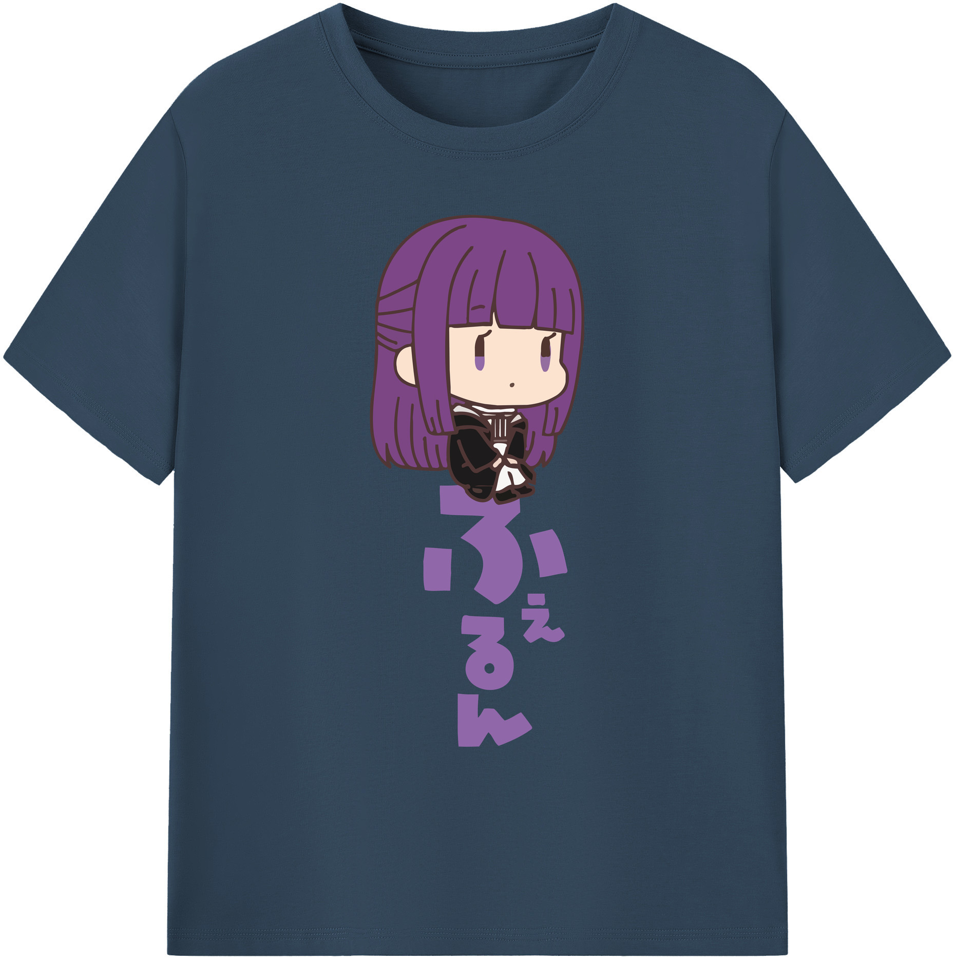（画像用） 葬送のフリーレン Frieren 綿100％ メンズ半袖Tシャツ｜肌触りやわらか＆通気性