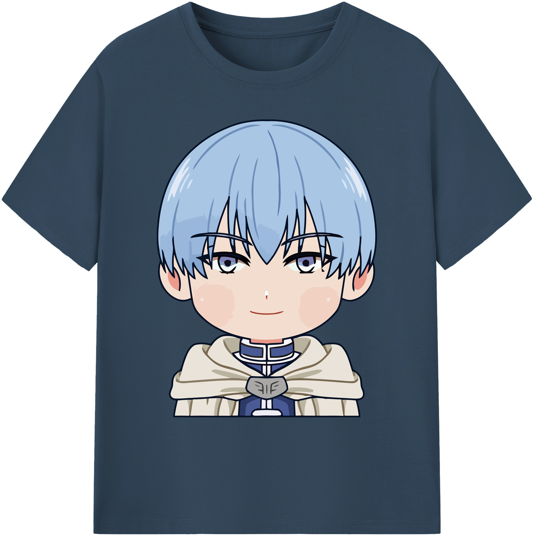 （画像用） 葬送のフリーレン Frieren 綿100％ メンズ半袖Tシャツ｜肌触りやわらか＆通気性