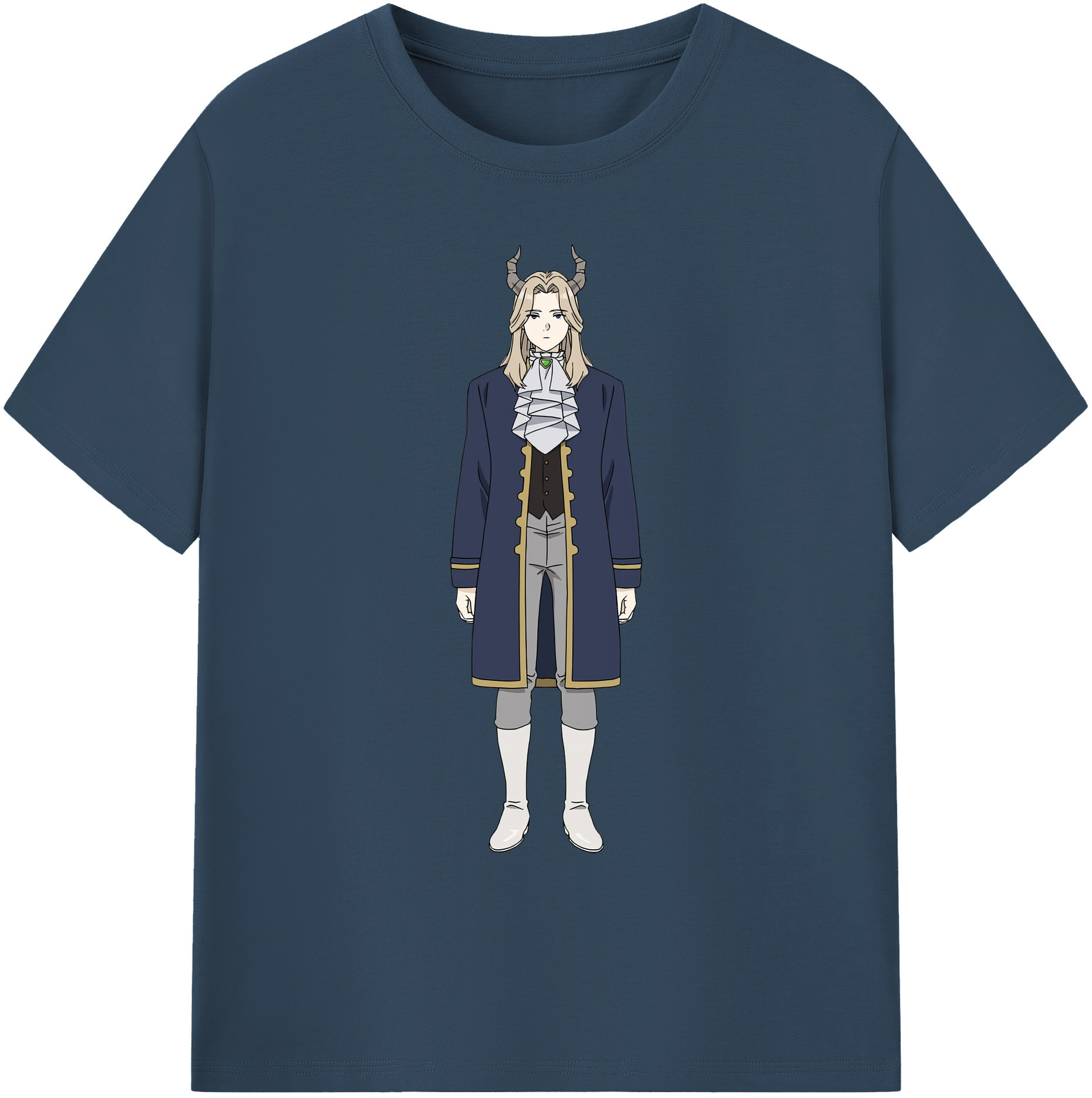 （画像用） 葬送のフリーレン Frieren 綿100％ メンズ半袖Tシャツ｜肌触りやわらか＆通気性