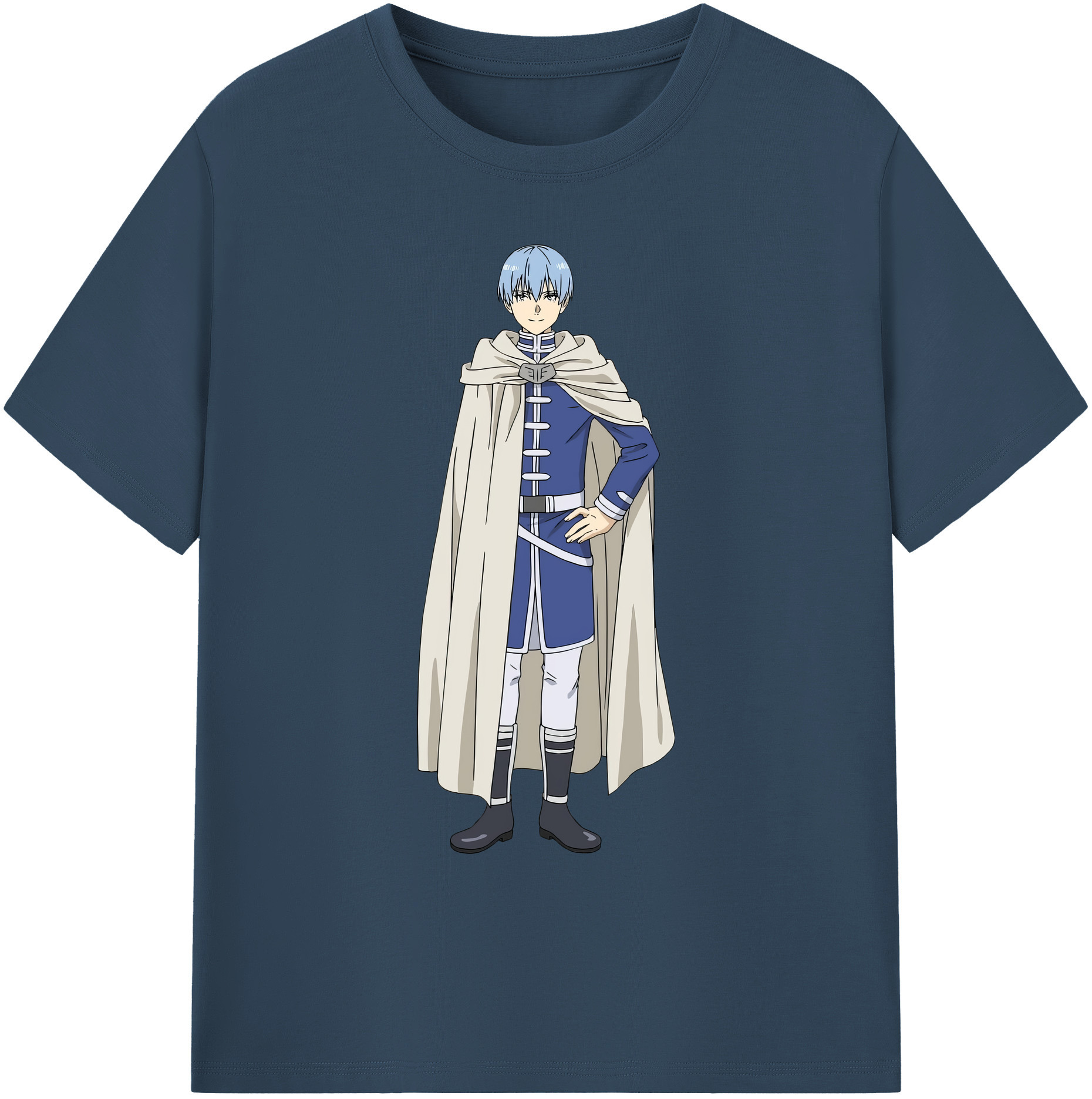 （画像用） 葬送のフリーレン Frieren 綿100％ メンズ半袖Tシャツ｜肌触りやわらか＆通気性