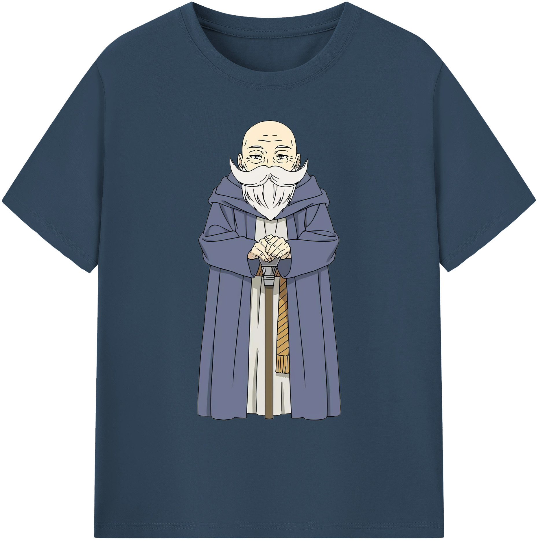 （画像用） 葬送のフリーレン Frieren 綿100％ メンズ半袖Tシャツ｜肌触りやわらか＆通気性