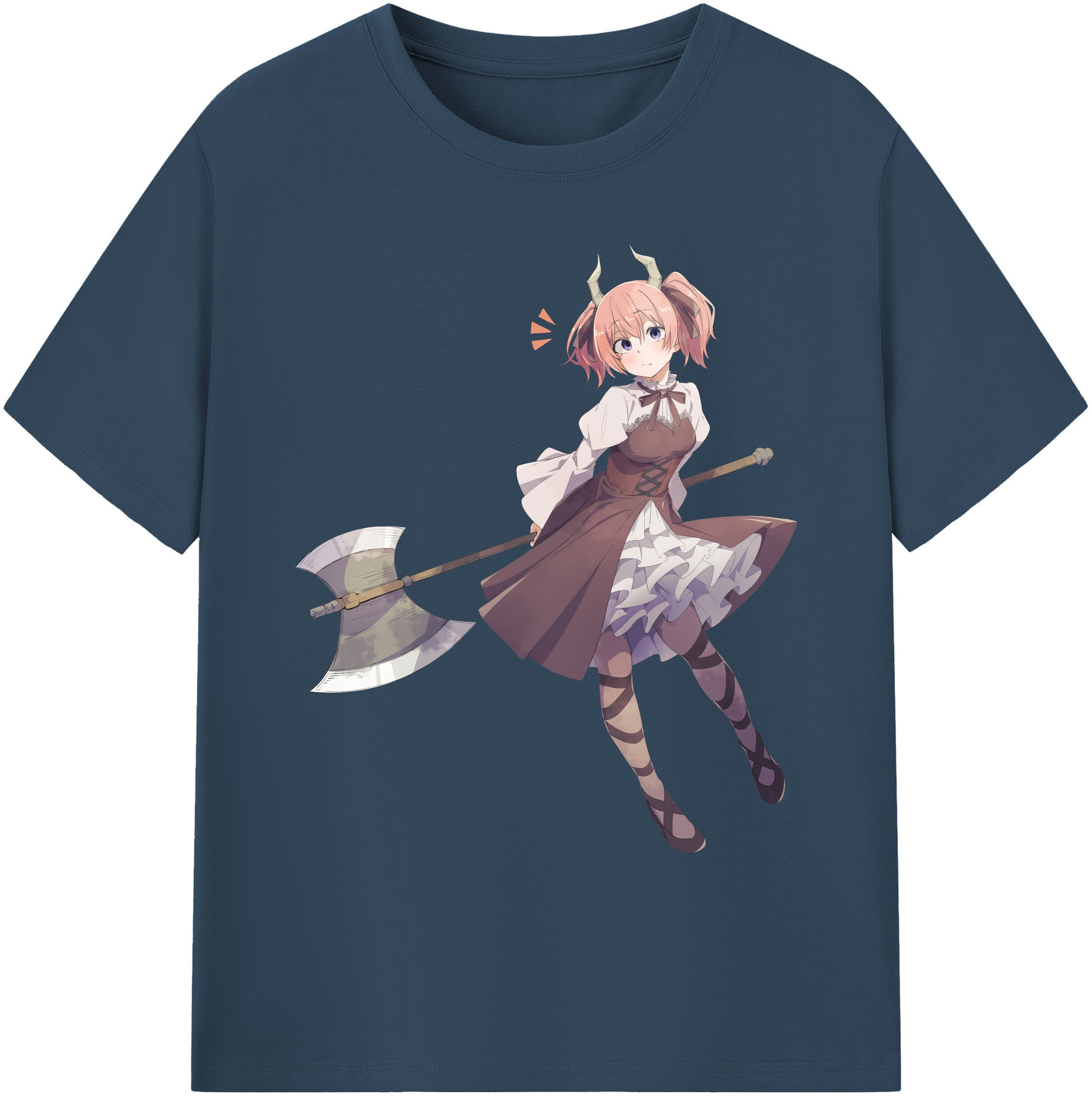 （画像用） 葬送のフリーレン Frieren 綿100％ メンズ半袖Tシャツ｜肌触りやわらか＆通気性
