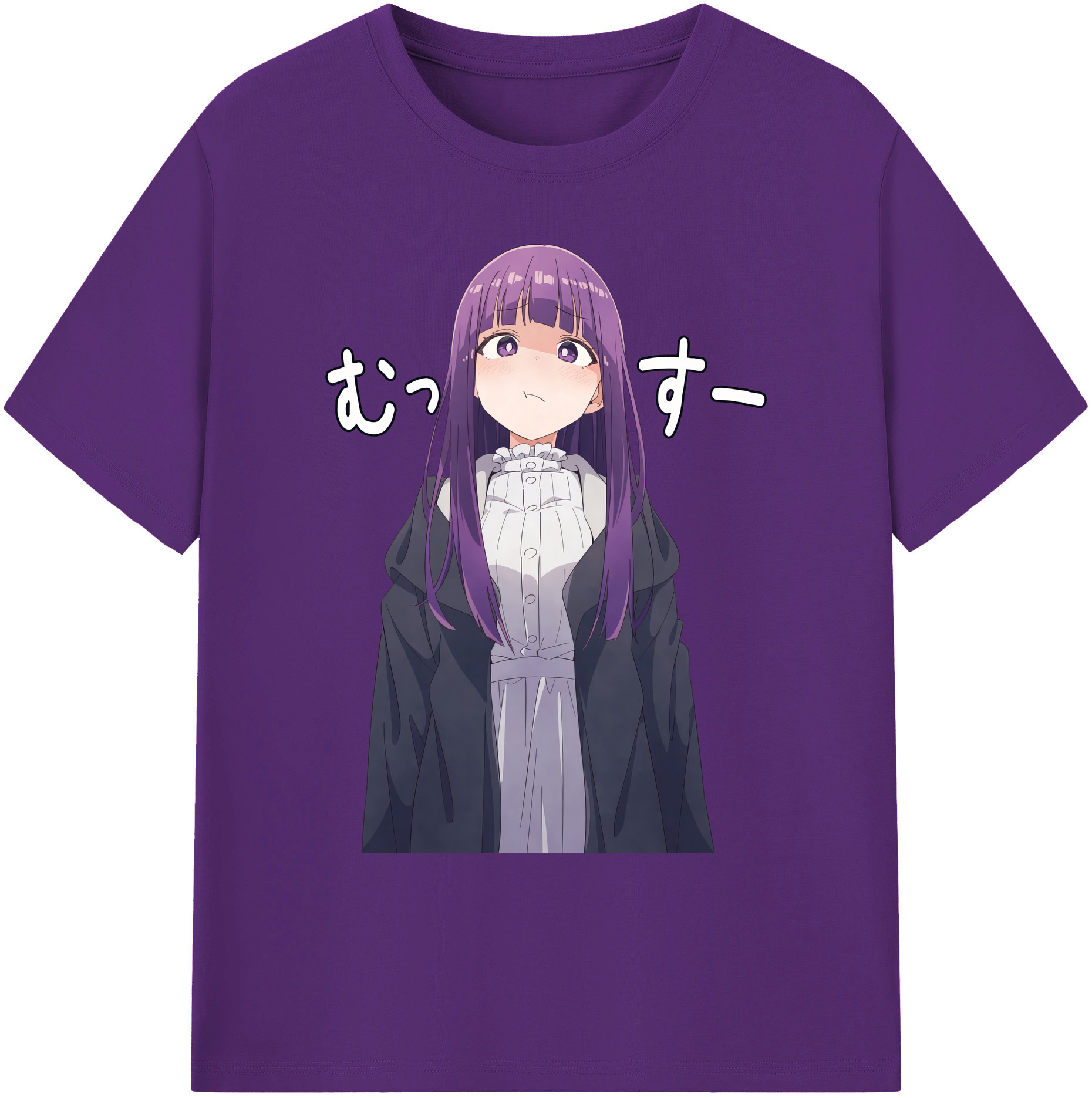 （画像用） 葬送のフリーレン Frieren 綿100％ メンズ半袖Tシャツ｜肌触りやわらか＆通気性