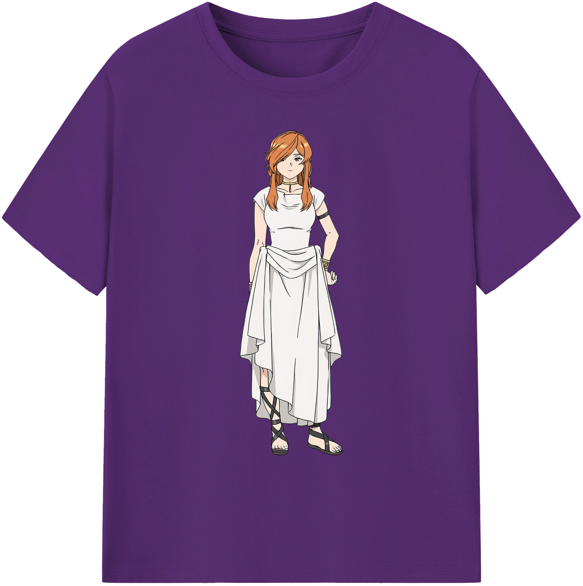 （画像用） 葬送のフリーレン Frieren 綿100％ メンズ半袖Tシャツ｜肌触りやわらか＆通気性
