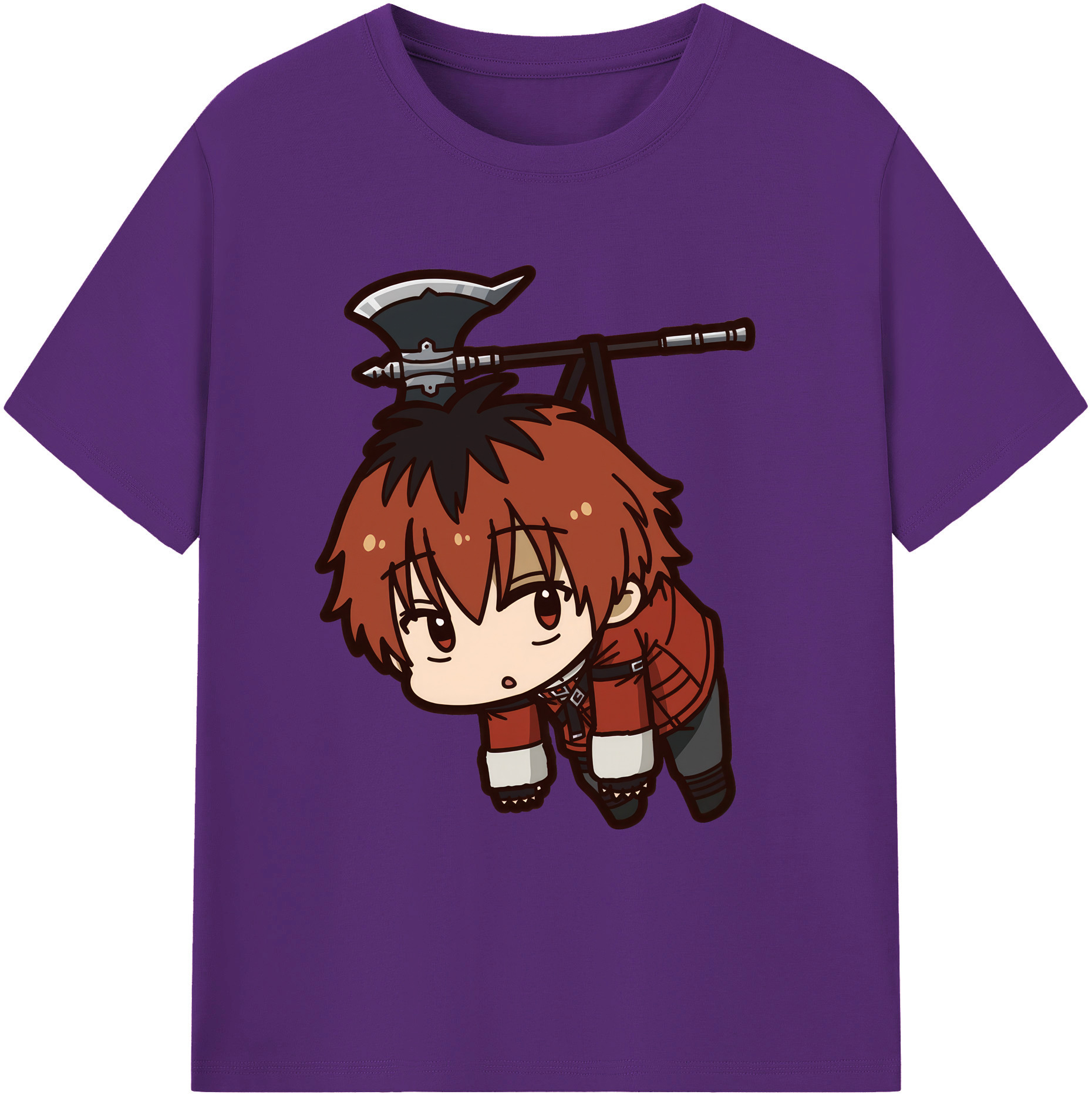 （画像用） 葬送のフリーレン Frieren 綿100％ メンズ半袖Tシャツ｜肌触りやわらか＆通気性