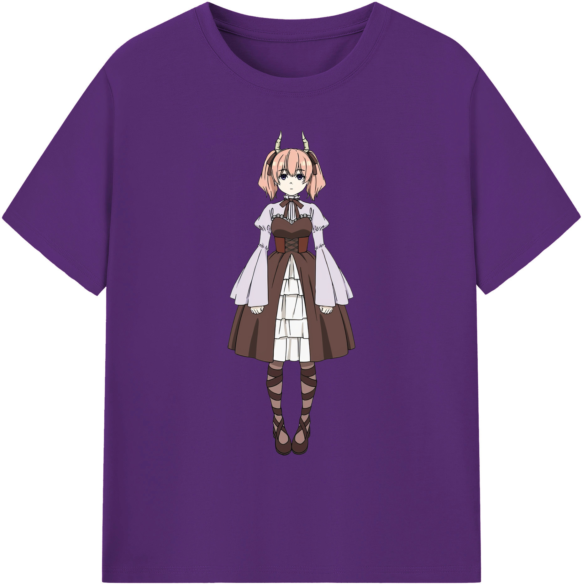 （画像用） 葬送のフリーレン Frieren 綿100％ メンズ半袖Tシャツ｜肌触りやわらか＆通気性