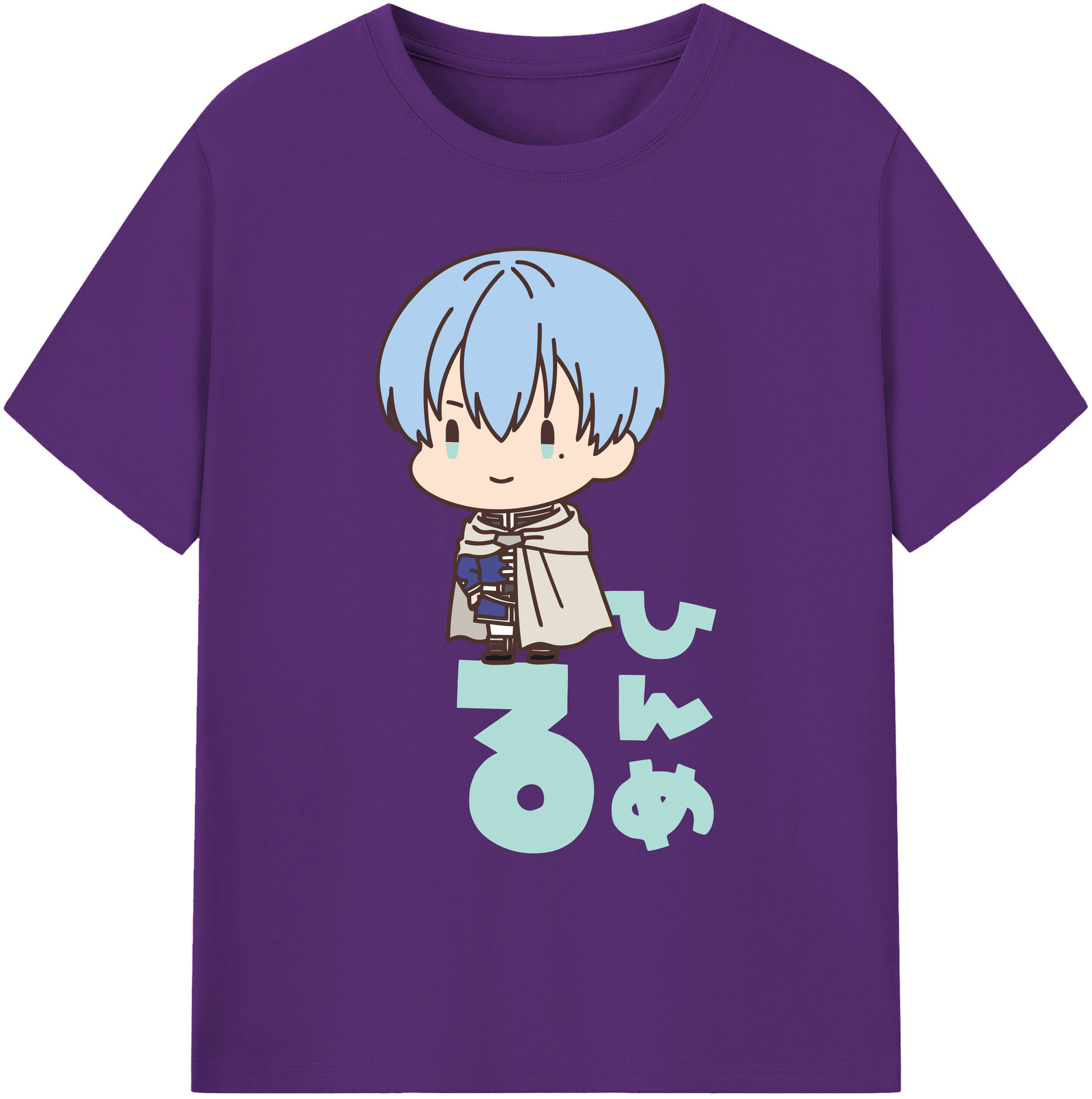 （画像用） 葬送のフリーレン Frieren 綿100％ メンズ半袖Tシャツ｜肌触りやわらか＆通気性