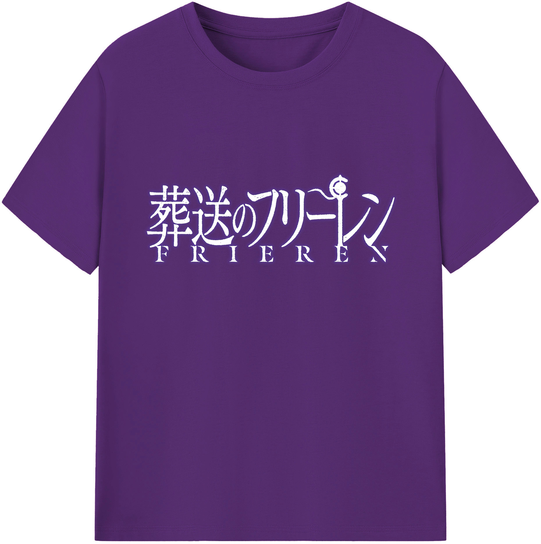 （画像用） 葬送のフリーレン Frieren 綿100％ メンズ半袖Tシャツ｜肌触りやわらか＆通気性