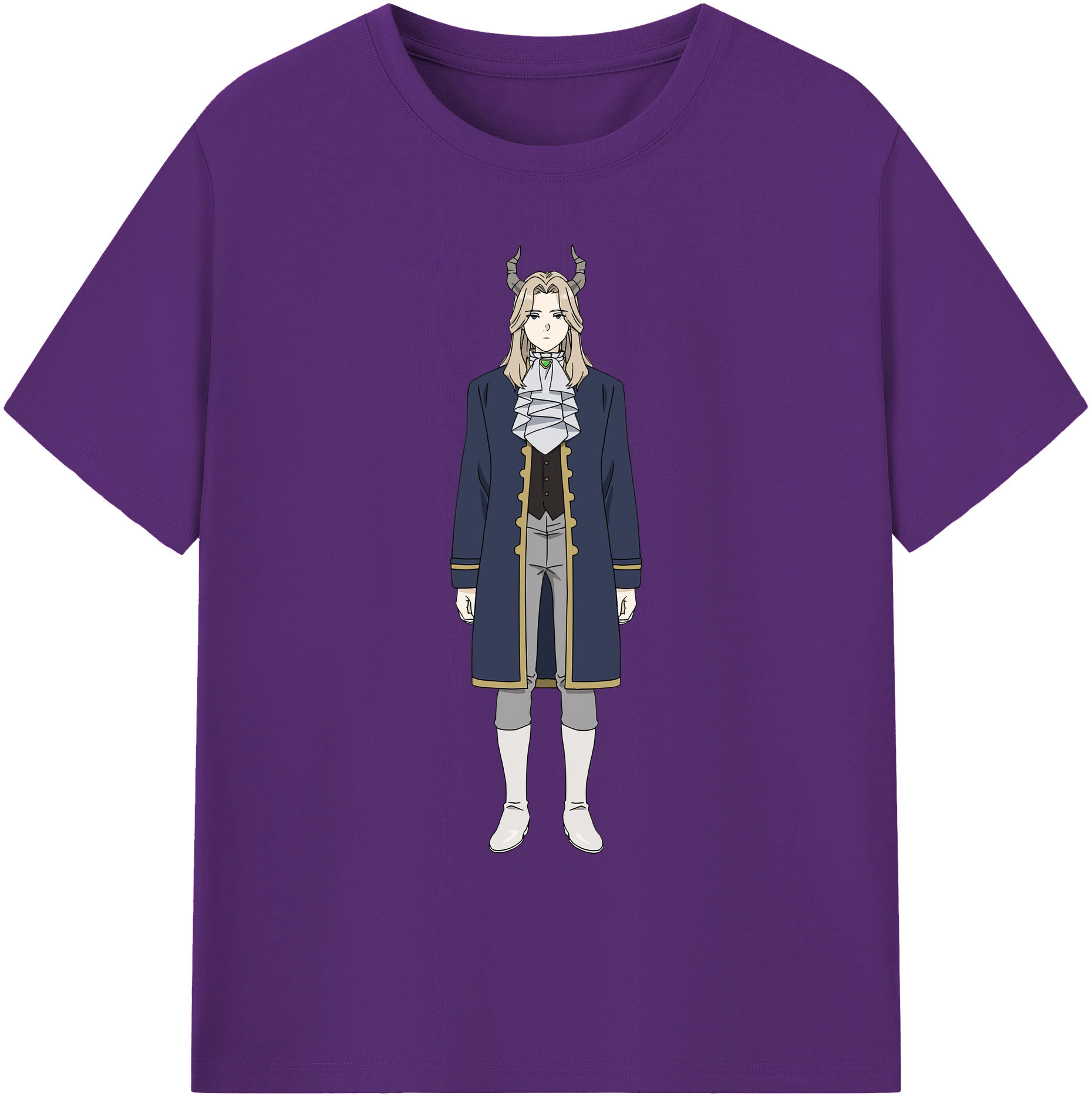 （画像用） 葬送のフリーレン Frieren 綿100％ メンズ半袖Tシャツ｜肌触りやわらか＆通気性