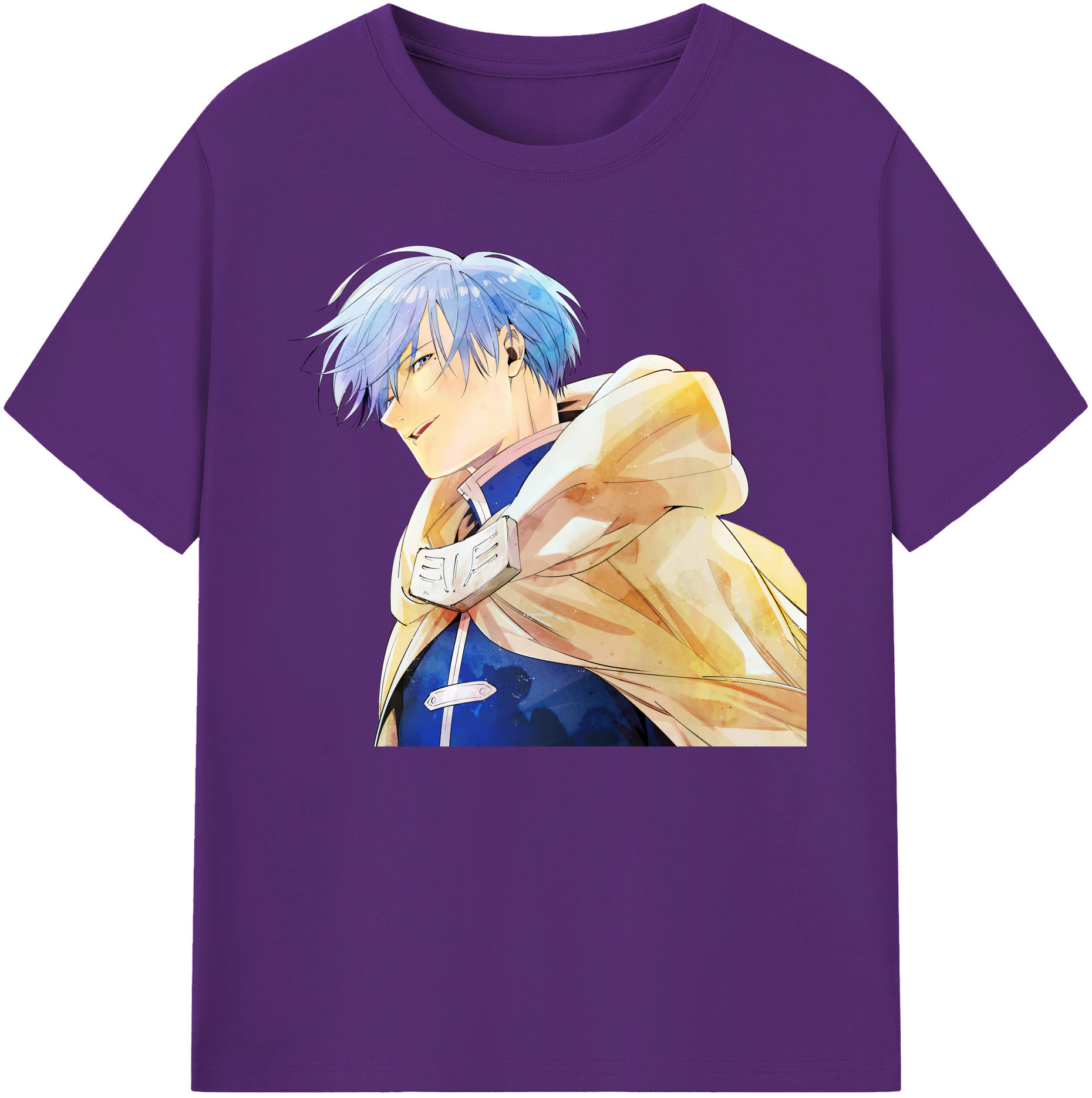（画像用） 葬送のフリーレン Frieren 綿100％ メンズ半袖Tシャツ｜肌触りやわらか＆通気性
