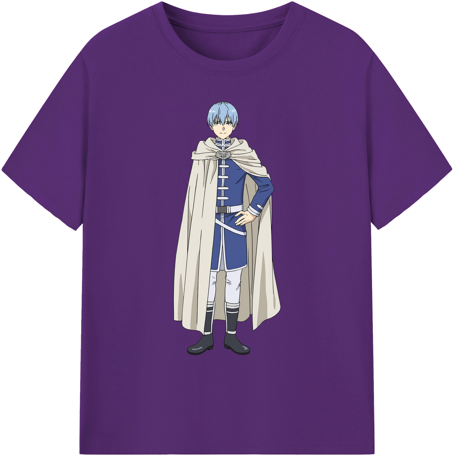 （画像用） 葬送のフリーレン Frieren 綿100％ メンズ半袖Tシャツ｜肌触りやわらか＆通気性