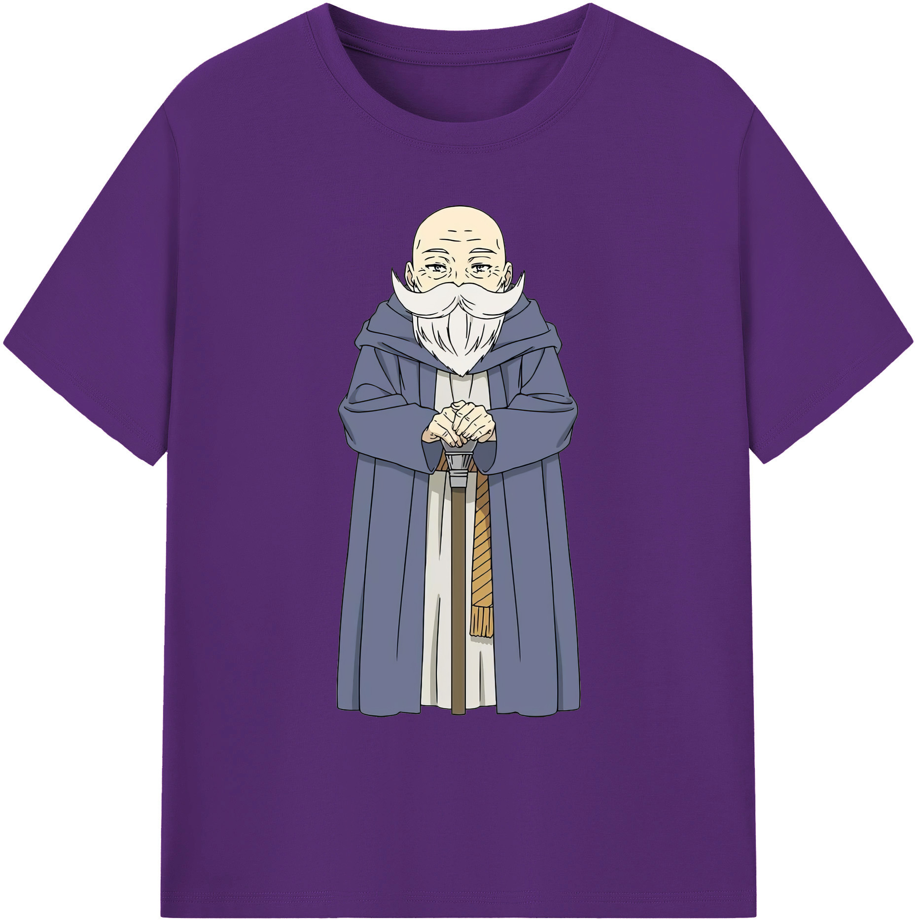 （画像用） 葬送のフリーレン Frieren 綿100％ メンズ半袖Tシャツ｜肌触りやわらか＆通気性