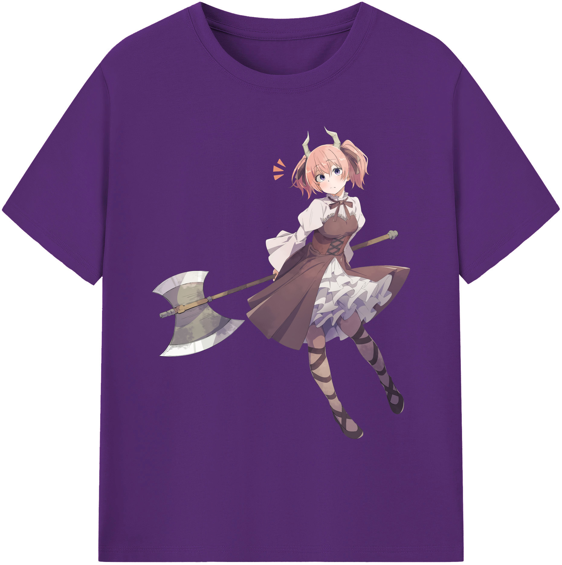 （画像用） 葬送のフリーレン Frieren 綿100％ メンズ半袖Tシャツ｜肌触りやわらか＆通気性