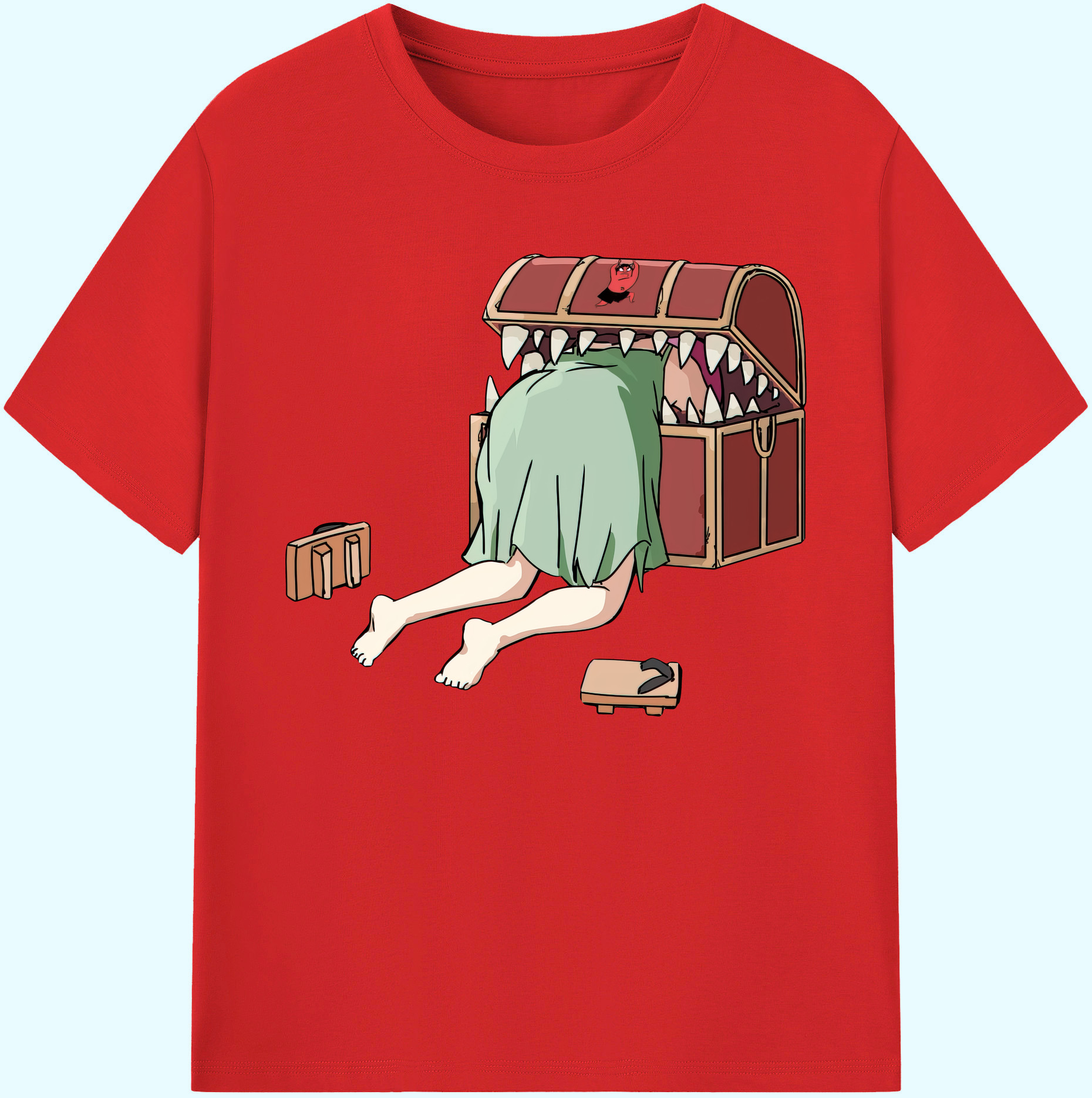 （画像用） 葬送のフリーレン Frieren 綿100％ メンズ半袖Tシャツ｜肌触りやわらか＆通気性