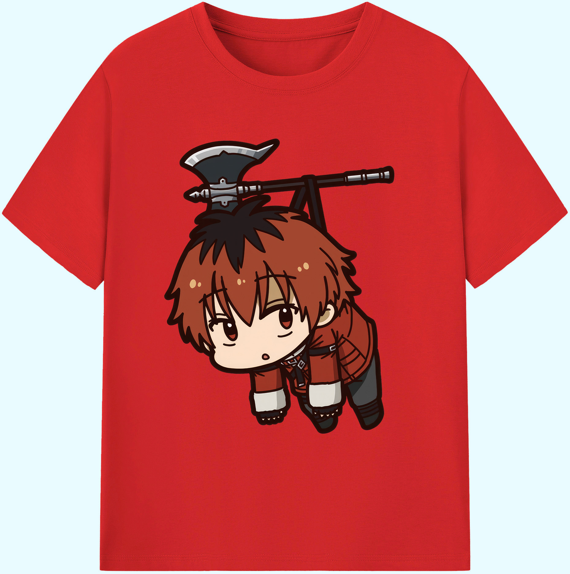 （画像用） 葬送のフリーレン Frieren 綿100％ メンズ半袖Tシャツ｜肌触りやわらか＆通気性