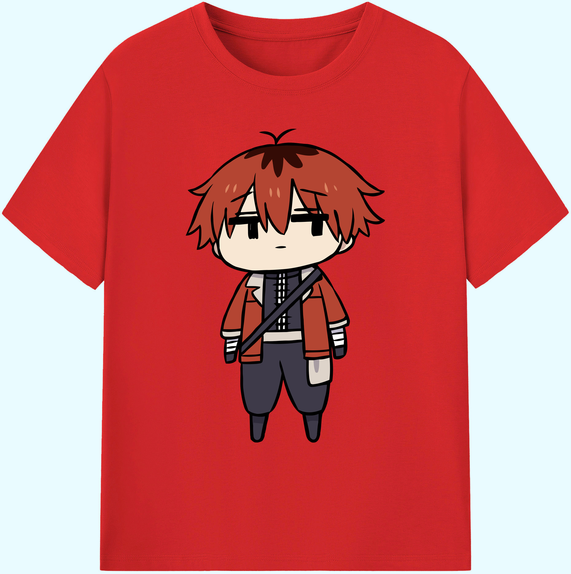（画像用） 葬送のフリーレン Frieren 綿100％ メンズ半袖Tシャツ｜肌触りやわらか＆通気性