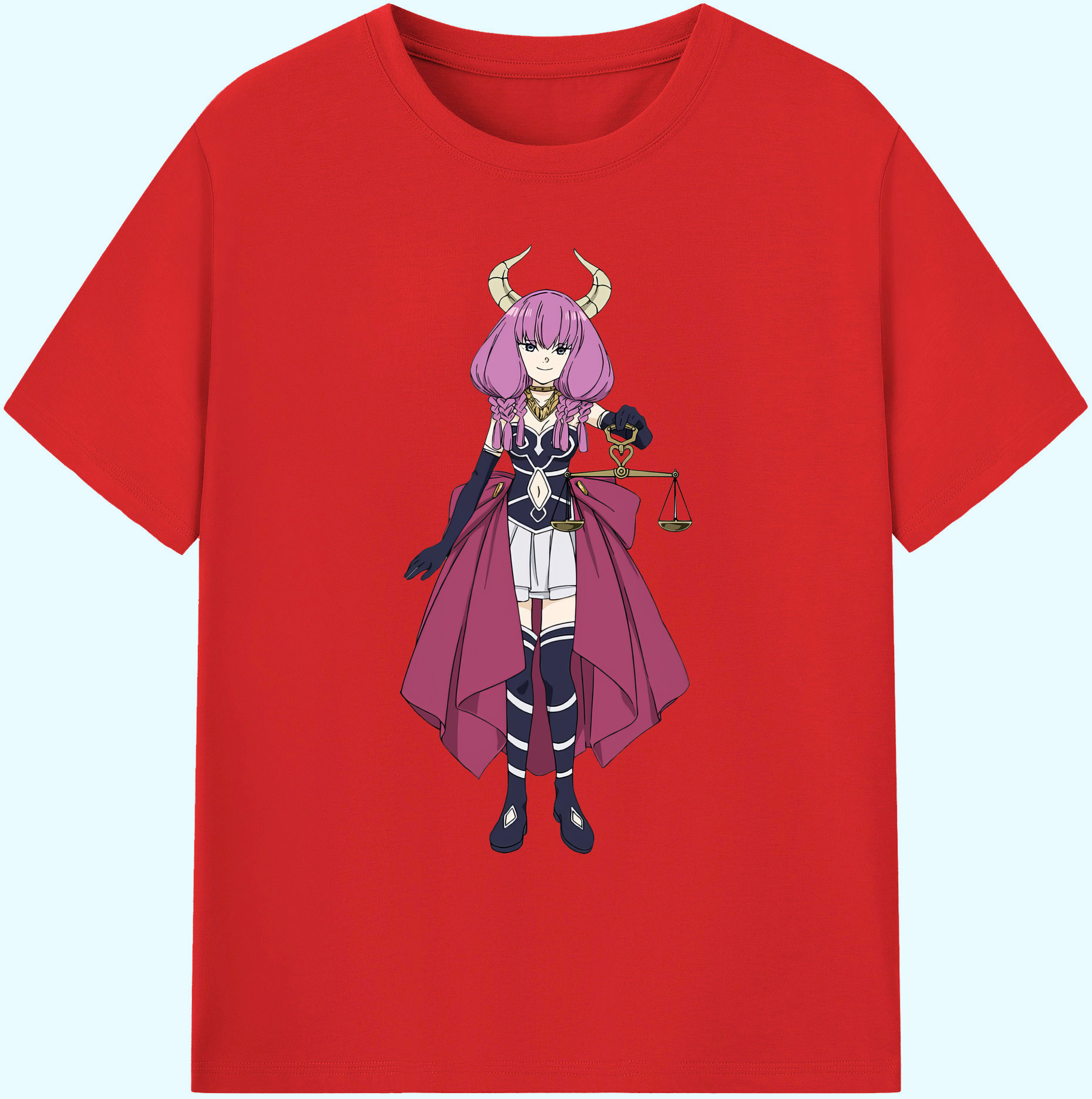（画像用） 葬送のフリーレン Frieren 綿100％ メンズ半袖Tシャツ｜肌触りやわらか＆通気性