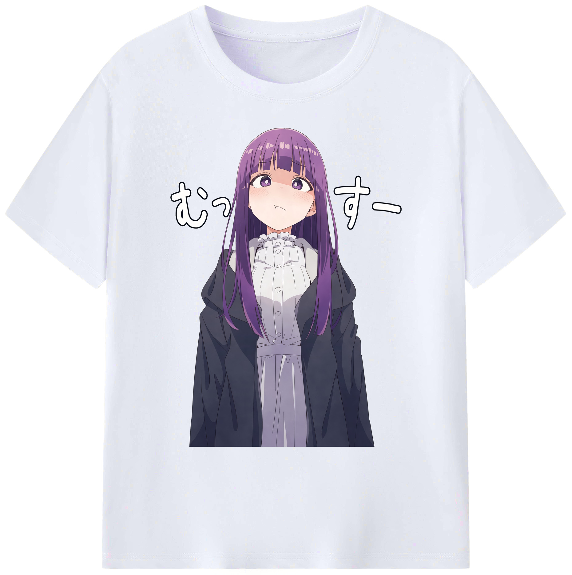 （画像用） 葬送のフリーレン Frieren 綿100％ メンズ半袖Tシャツ｜肌触りやわらか＆通気性