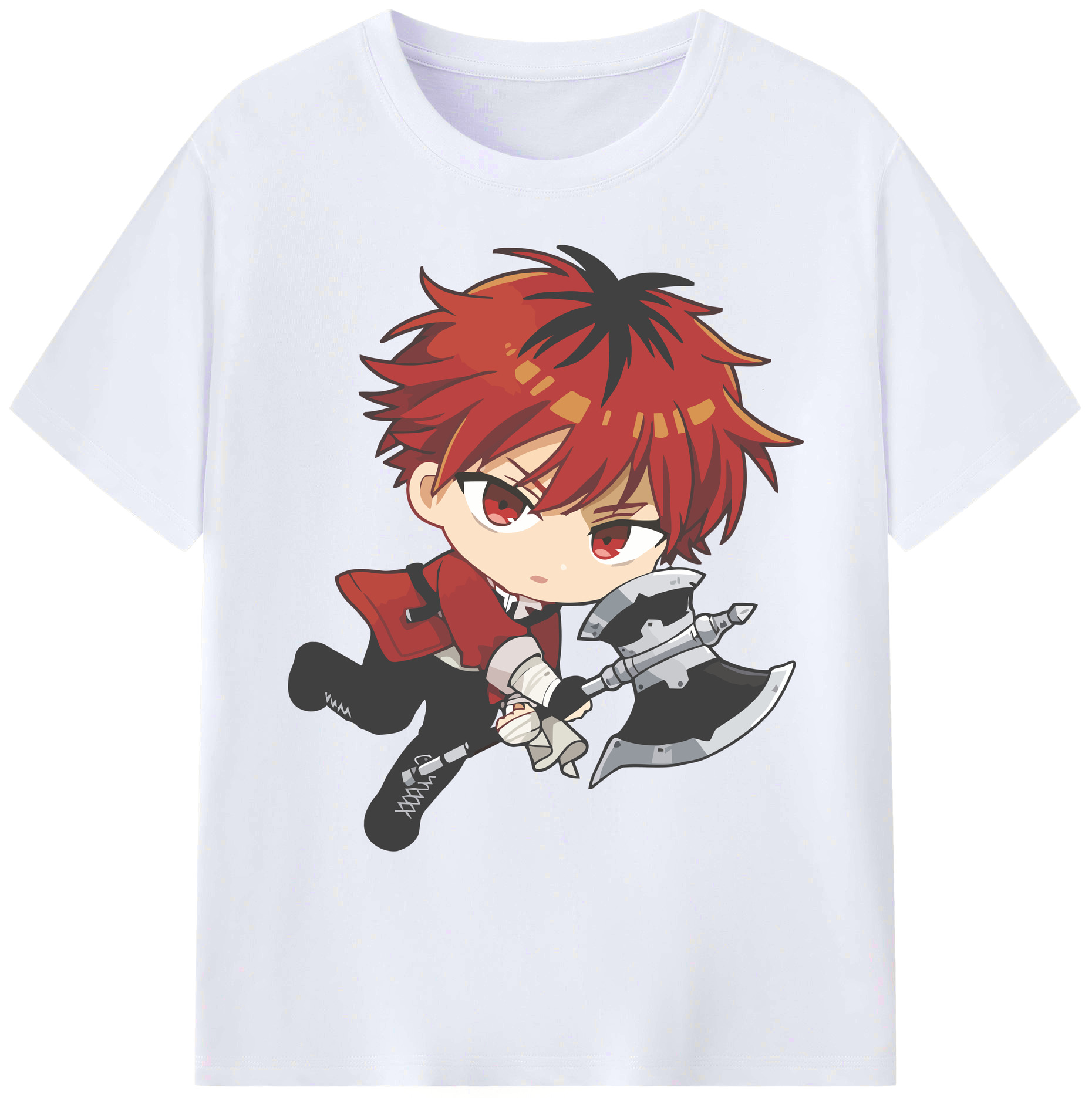 （画像用） 葬送のフリーレン Frieren 綿100％ メンズ半袖Tシャツ｜肌触りやわらか＆通気性