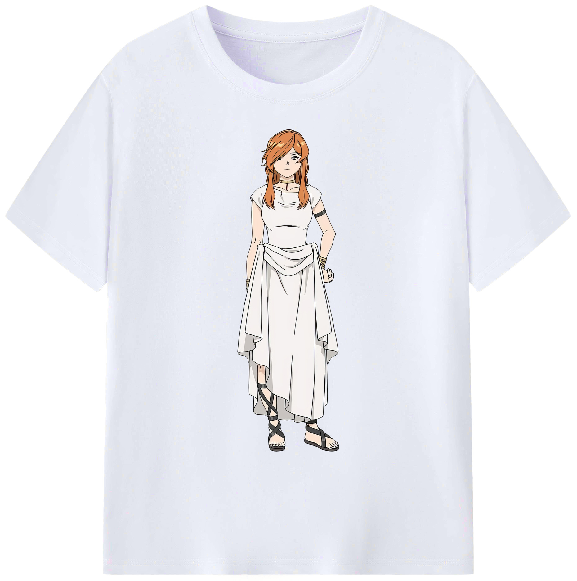 （画像用） 葬送のフリーレン Frieren 綿100％ メンズ半袖Tシャツ｜肌触りやわらか＆通気性