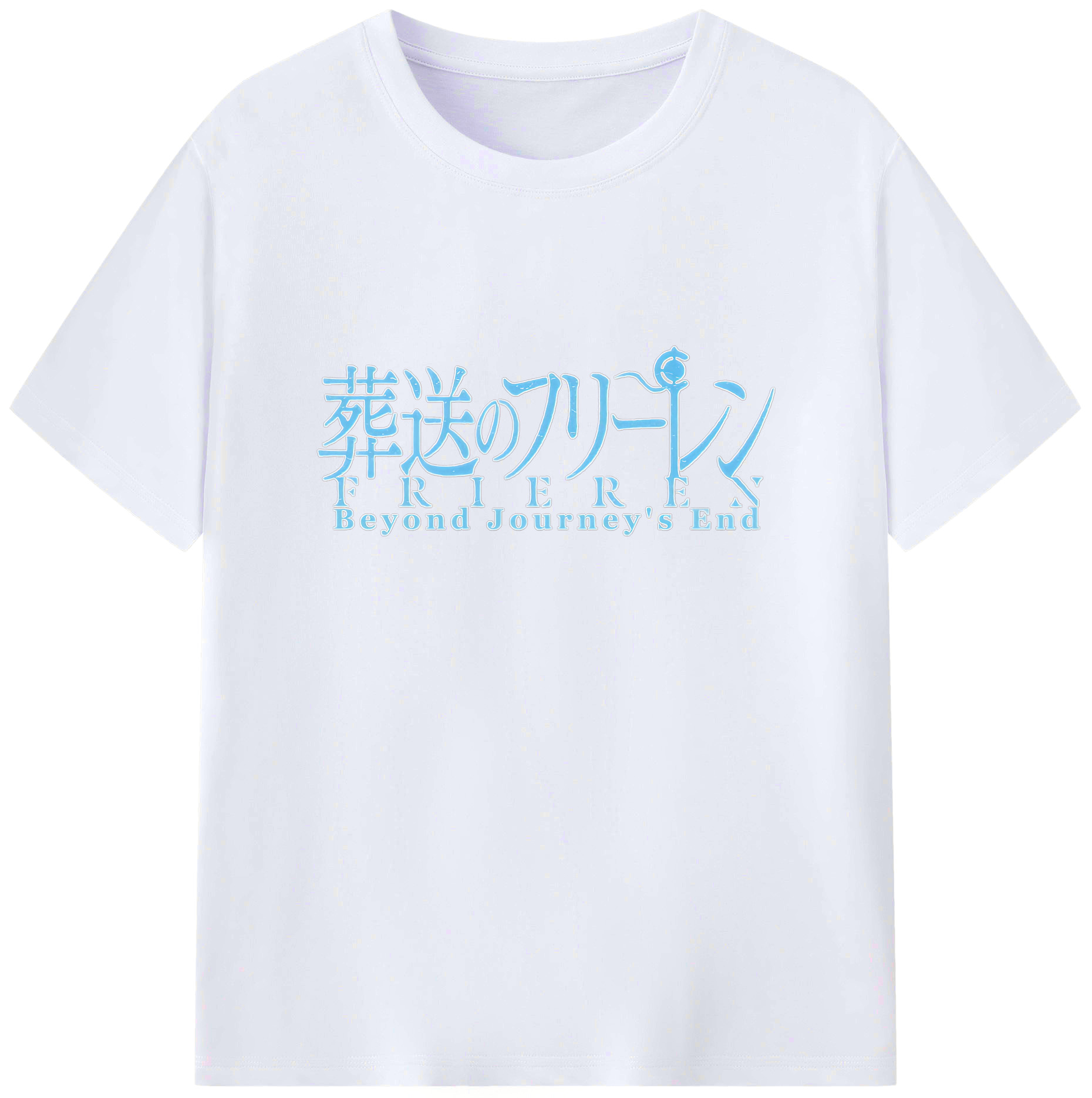 （画像用） 葬送のフリーレン Frieren 綿100％ メンズ半袖Tシャツ｜肌触りやわらか＆通気性