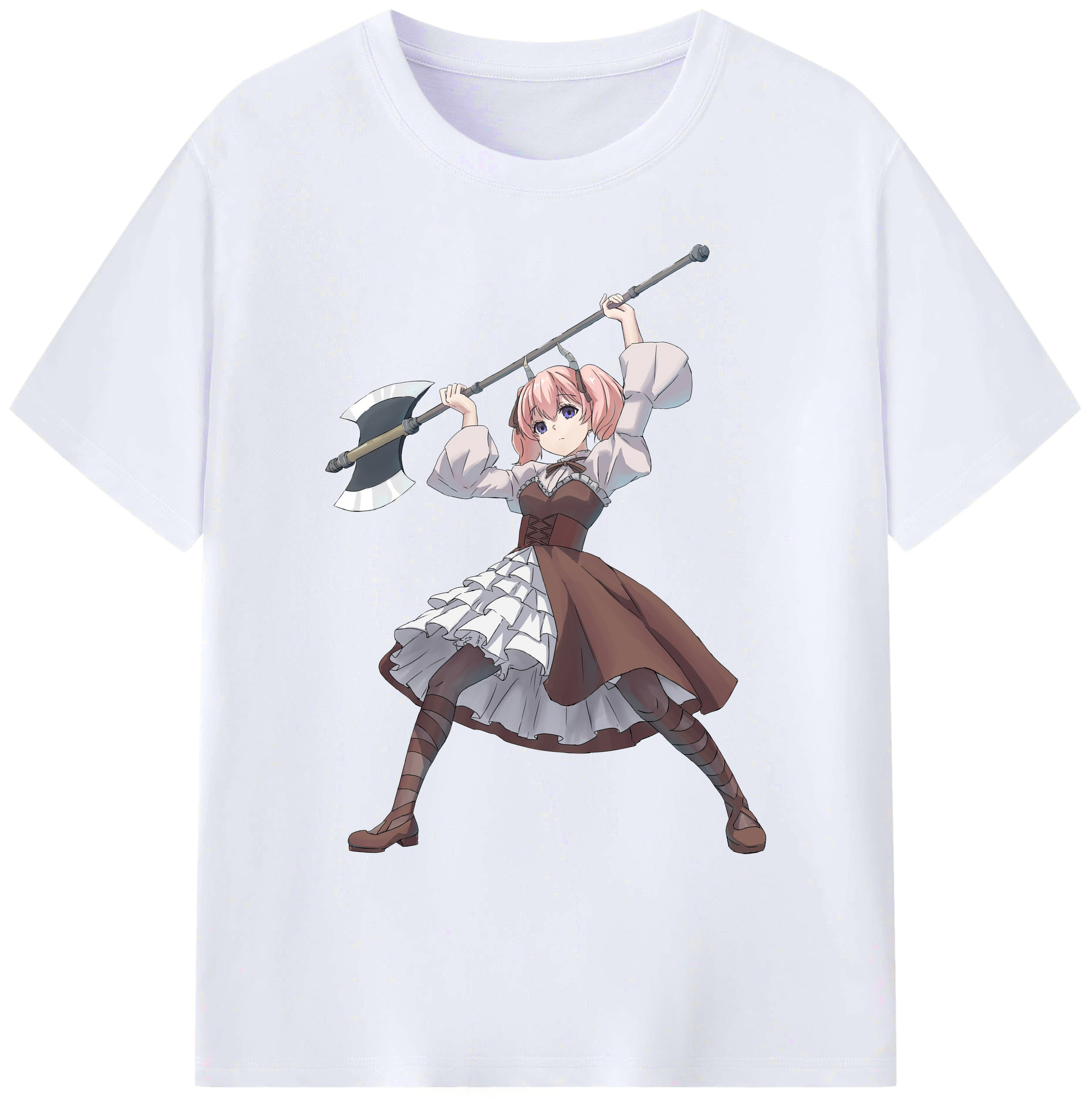 （画像用） 葬送のフリーレン Frieren 綿100％ メンズ半袖Tシャツ｜肌触りやわらか＆通気性