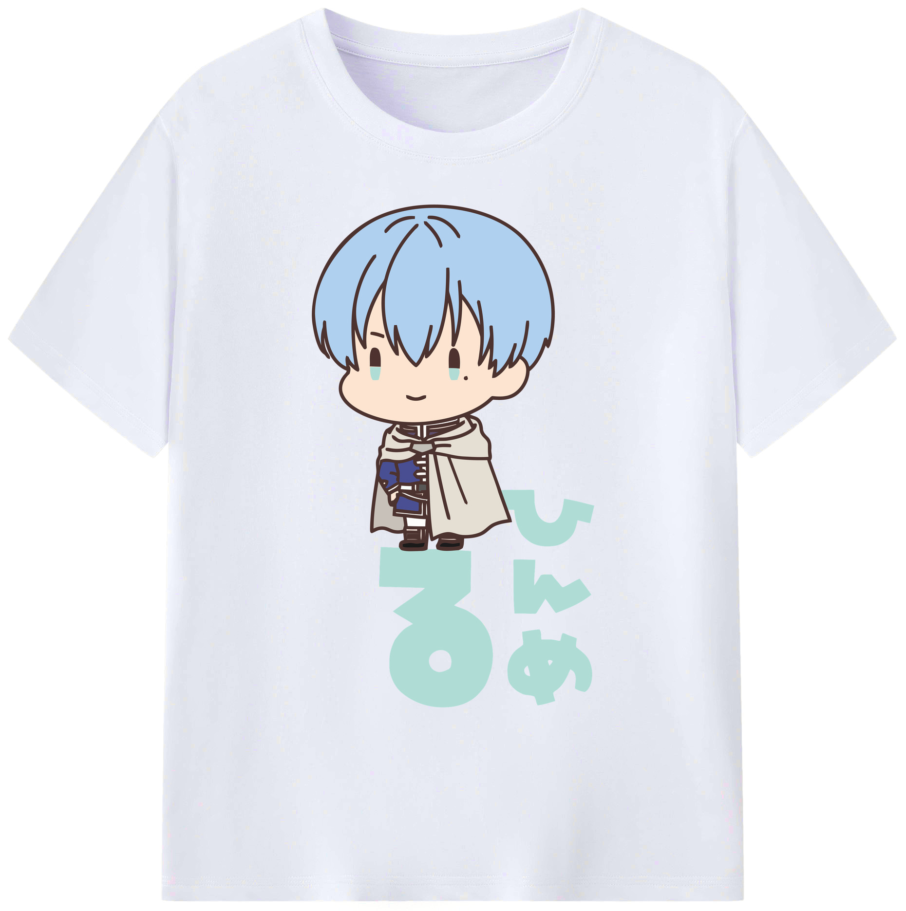 （画像用） 葬送のフリーレン Frieren 綿100％ メンズ半袖Tシャツ｜肌触りやわらか＆通気性