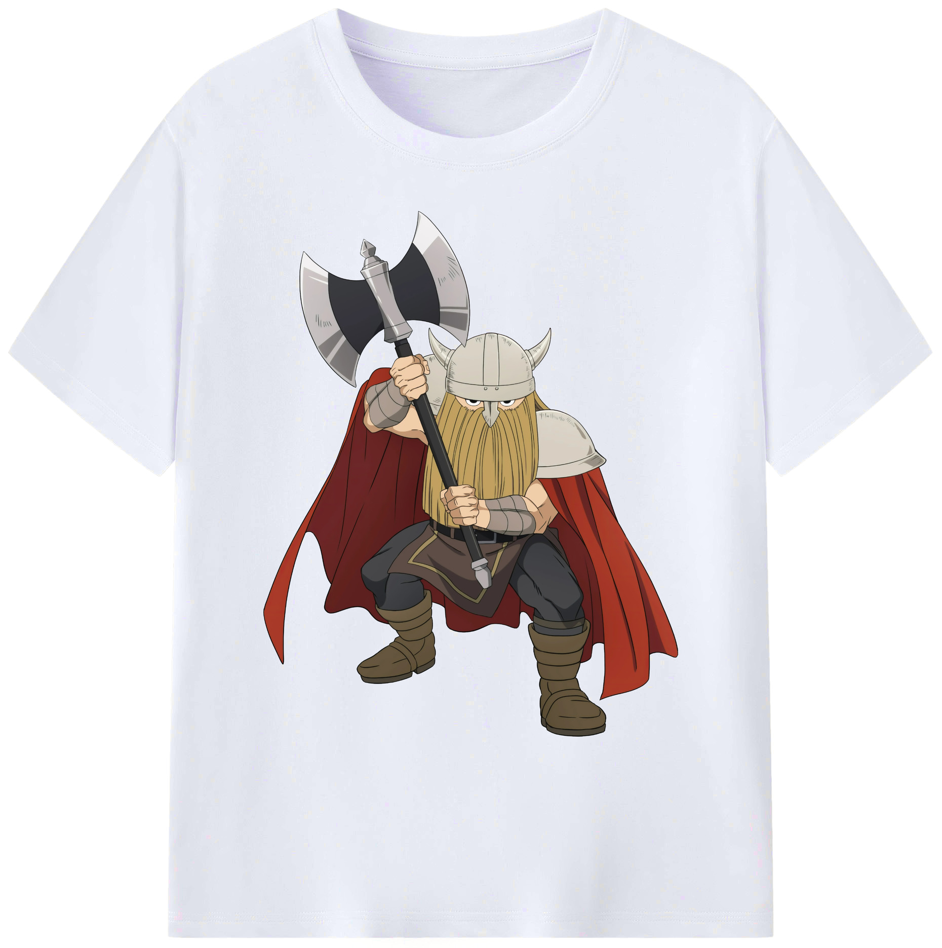 （画像用） 葬送のフリーレン Frieren 綿100％ メンズ半袖Tシャツ｜肌触りやわらか＆通気性