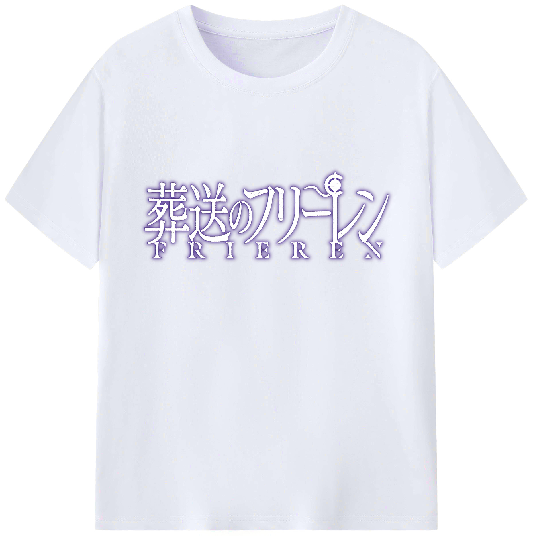 （画像用） 葬送のフリーレン Frieren 綿100％ メンズ半袖Tシャツ｜肌触りやわらか＆通気性