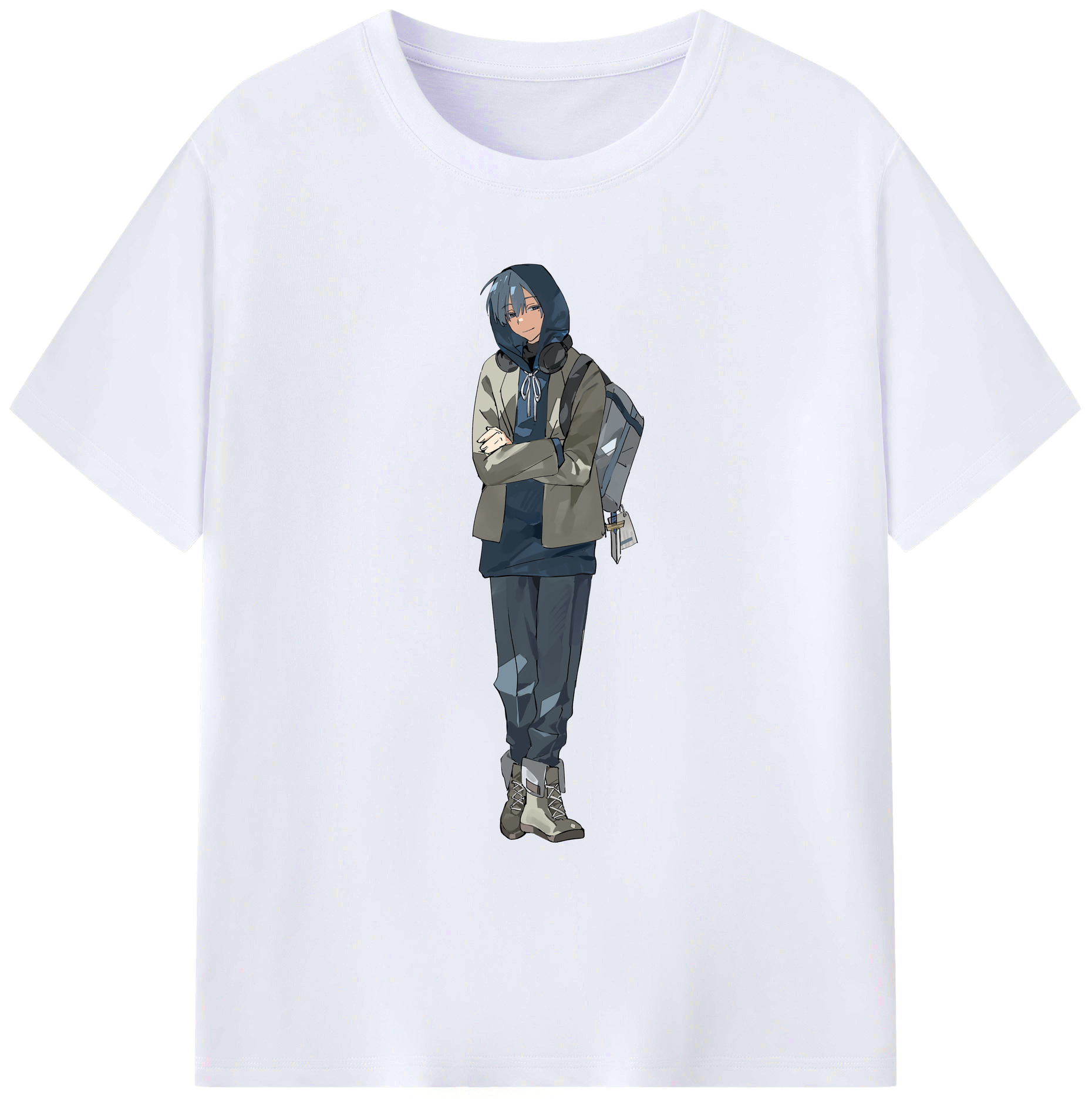 （画像用） 葬送のフリーレン Frieren 綿100％ メンズ半袖Tシャツ｜肌触りやわらか＆通気性