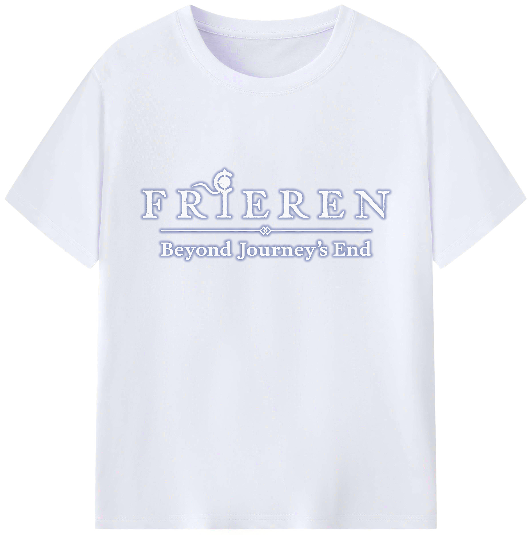 （画像用） 葬送のフリーレン Frieren 綿100％ メンズ半袖Tシャツ｜肌触りやわらか＆通気性