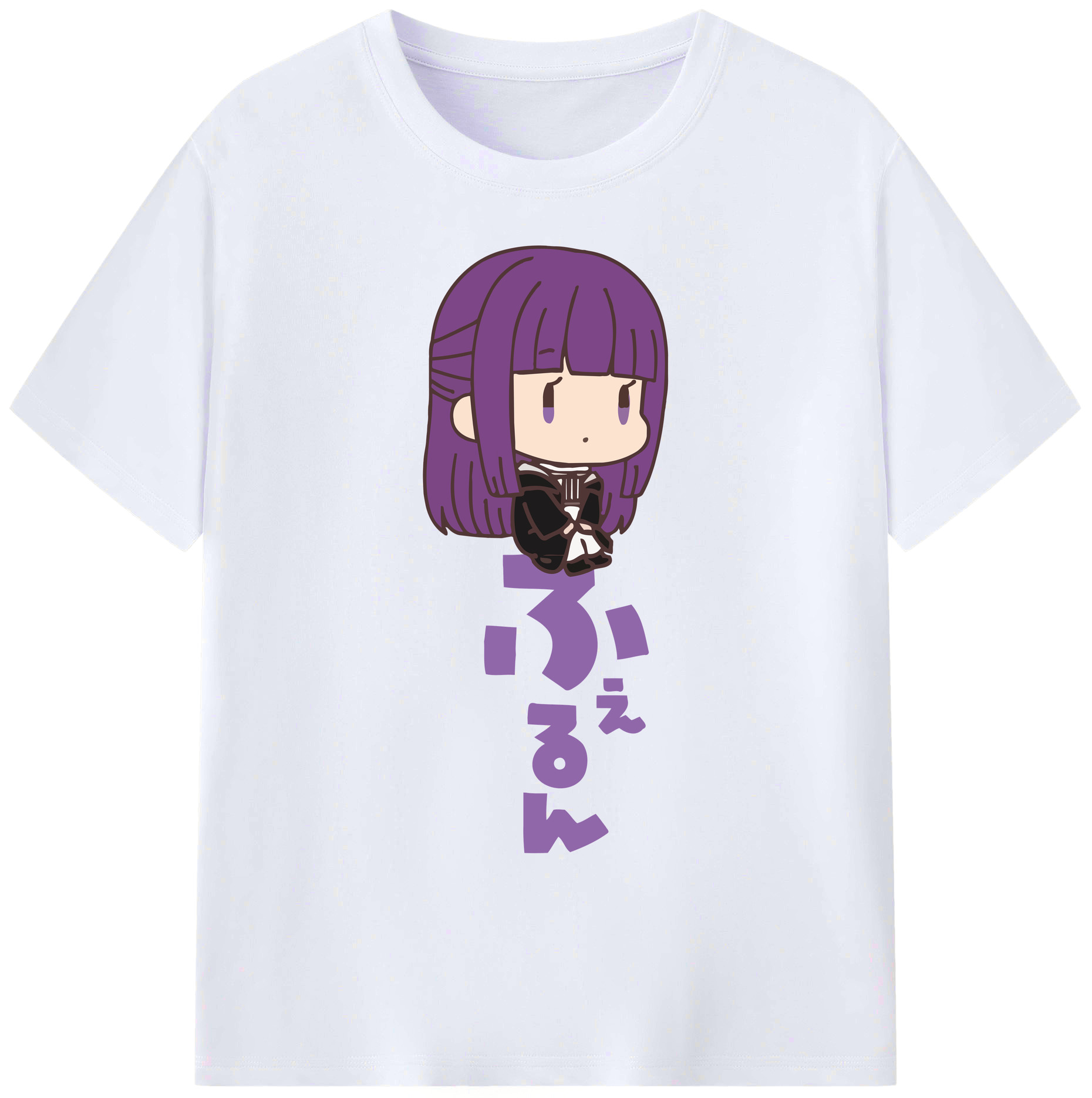 （画像用） 葬送のフリーレン Frieren 綿100％ メンズ半袖Tシャツ｜肌触りやわらか＆通気性