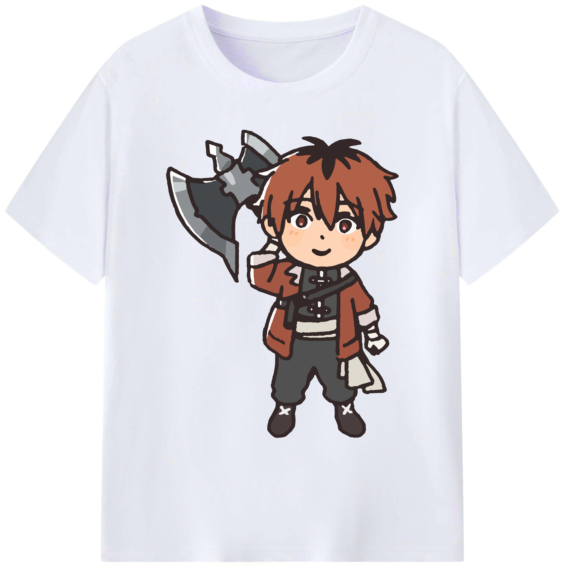 （画像用） 葬送のフリーレン Frieren 綿100％ メンズ半袖Tシャツ｜肌触りやわらか＆通気性