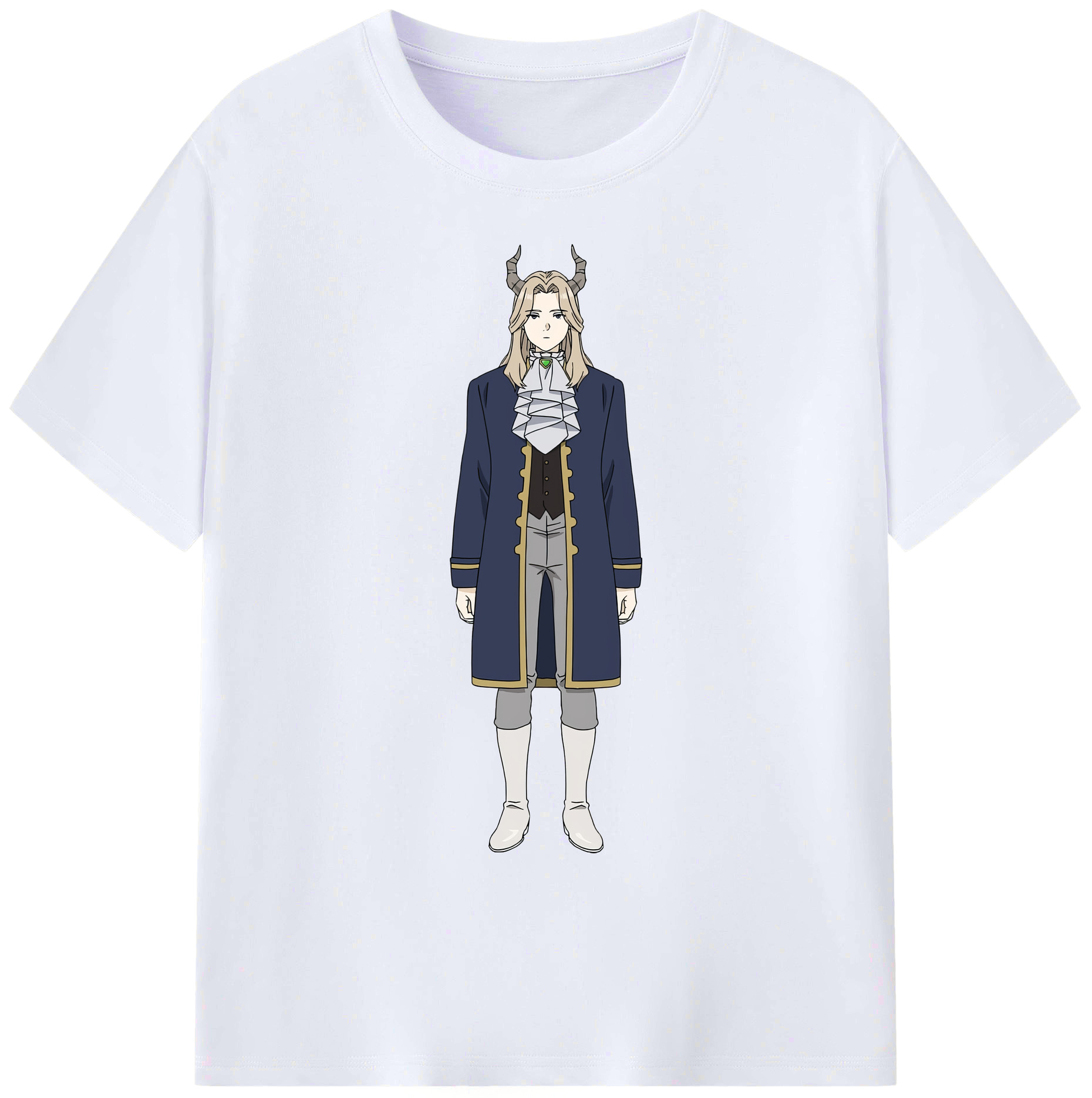 （画像用） 葬送のフリーレン Frieren 綿100％ メンズ半袖Tシャツ｜肌触りやわらか＆通気性