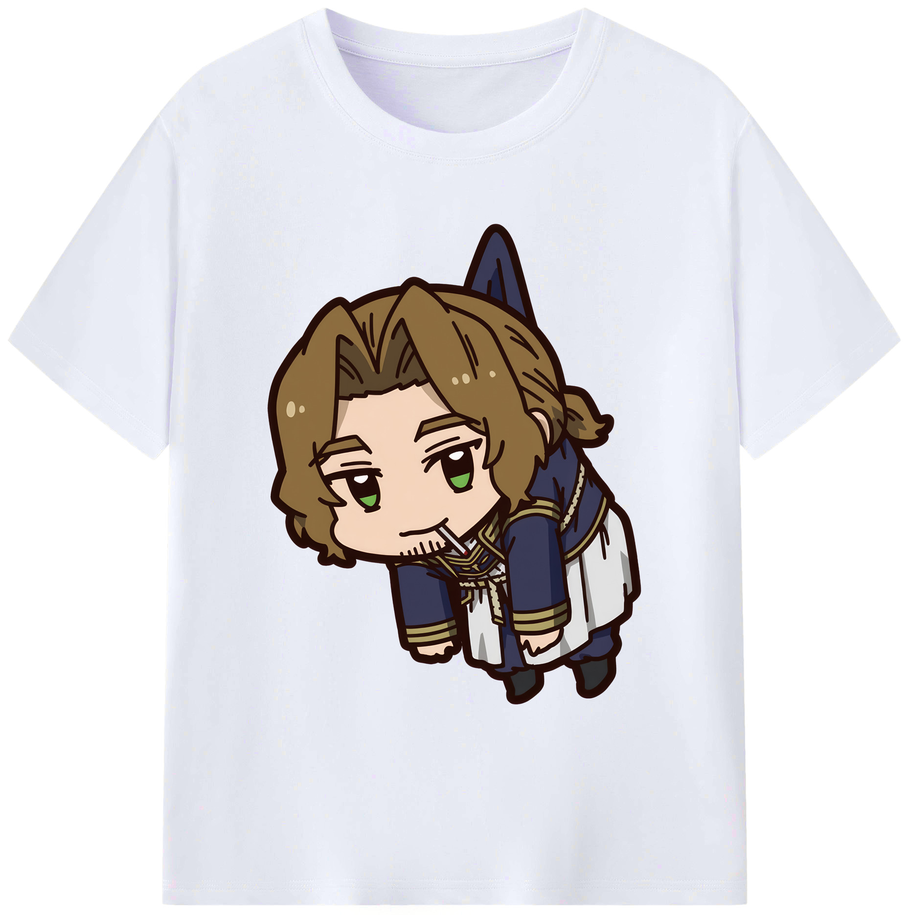 （画像用） 葬送のフリーレン Frieren 綿100％ メンズ半袖Tシャツ｜肌触りやわらか＆通気性