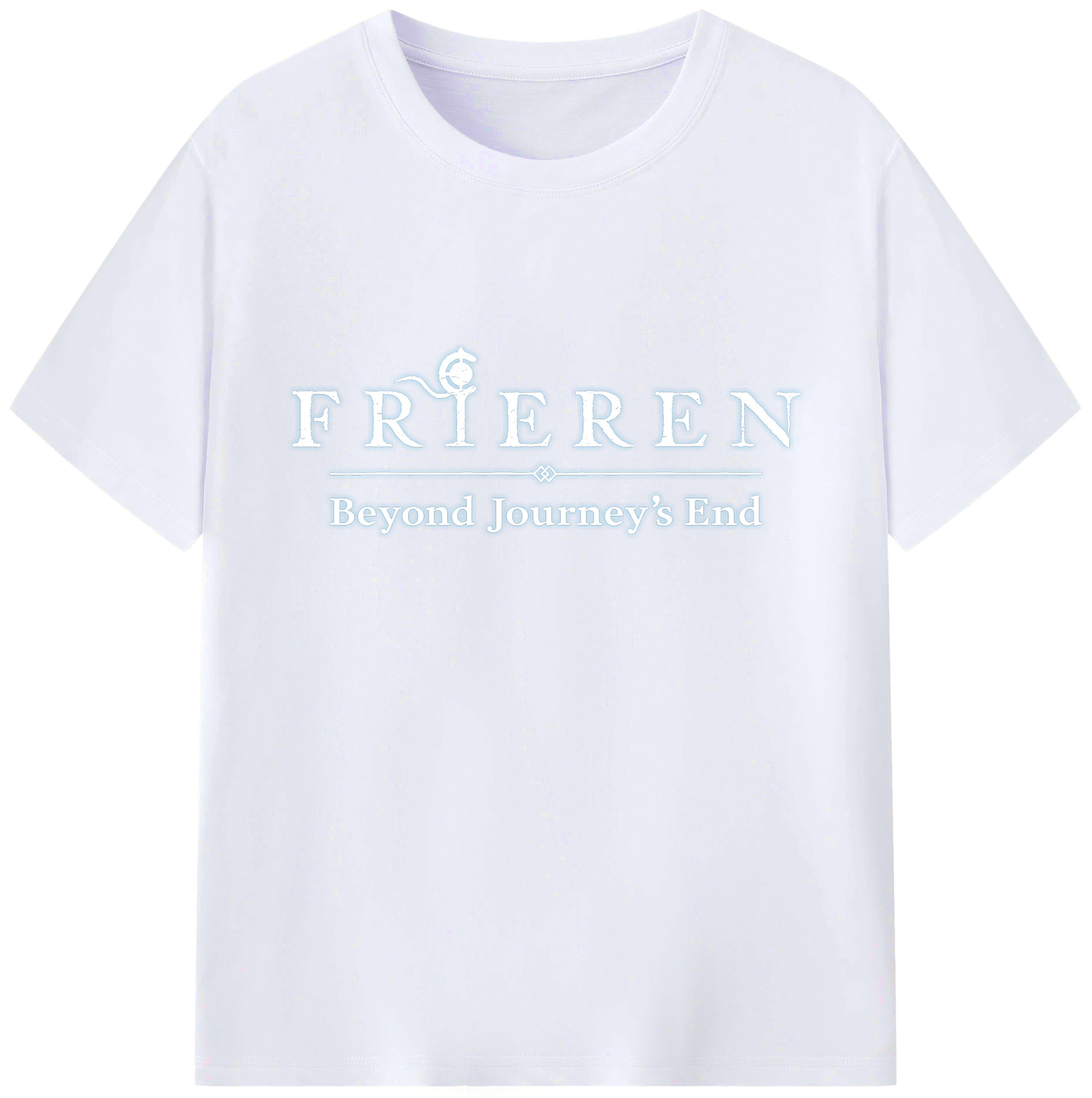 （画像用） 葬送のフリーレン Frieren 綿100％ メンズ半袖Tシャツ｜肌触りやわらか＆通気性