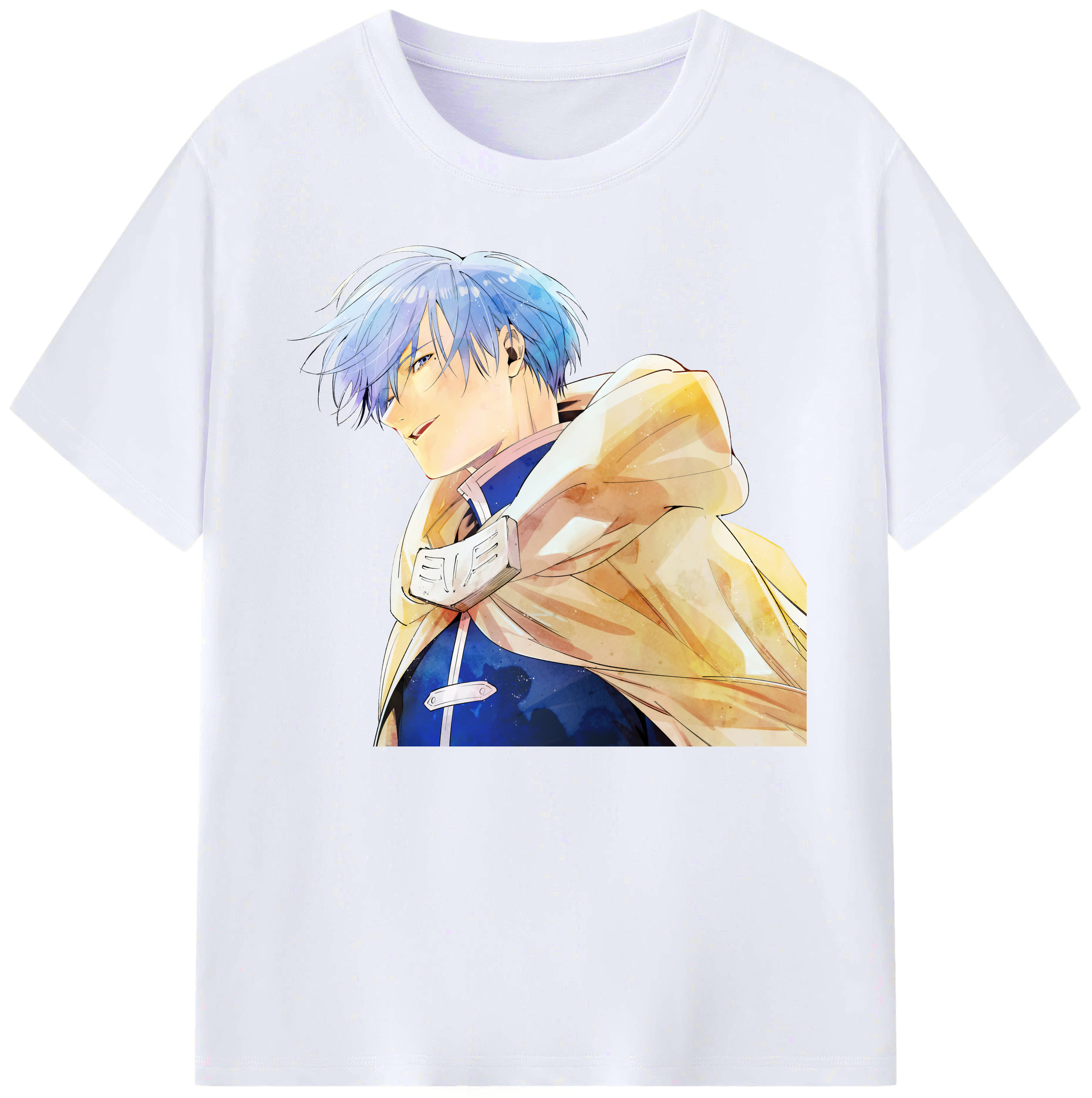 （画像用） 葬送のフリーレン Frieren 綿100％ メンズ半袖Tシャツ｜肌触りやわらか＆通気性