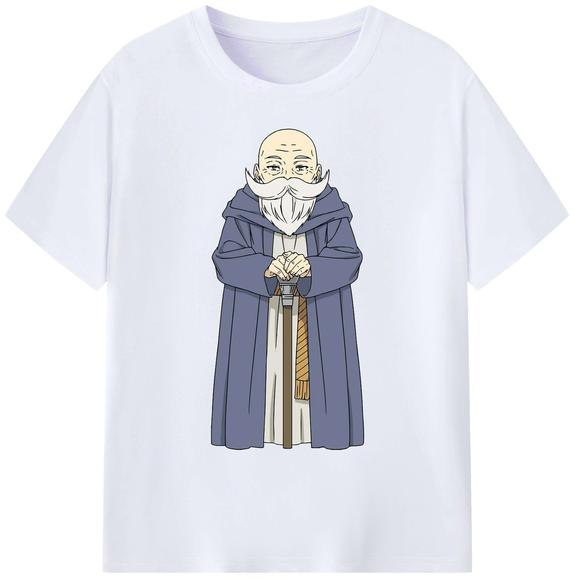 （画像用） 葬送のフリーレン Frieren 綿100％ メンズ半袖Tシャツ｜肌触りやわらか＆通気性