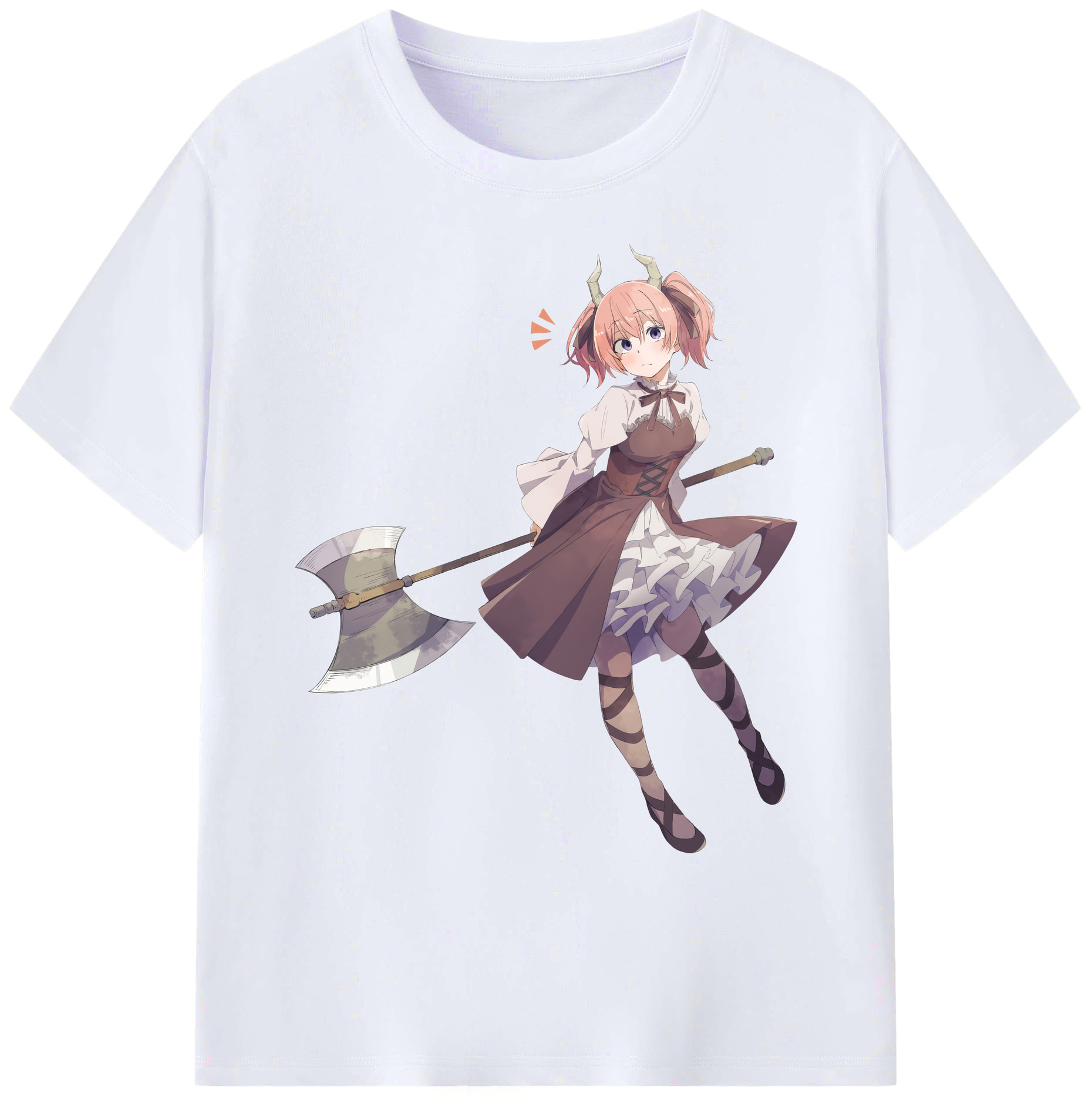 （画像用） 葬送のフリーレン Frieren 綿100％ メンズ半袖Tシャツ｜肌触りやわらか＆通気性