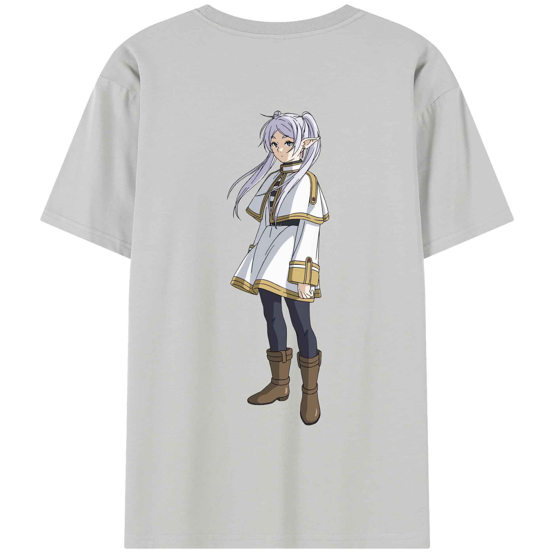 （画像用） 葬送のフリーレン Frieren レディース半袖Tシャツ(バックプリント)