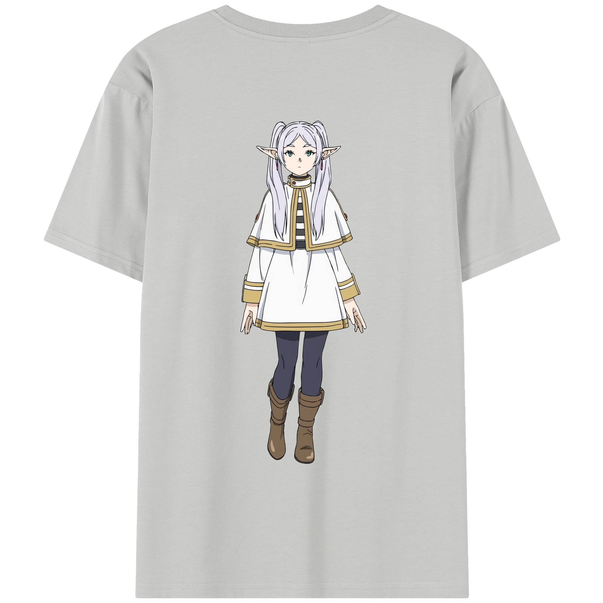 （画像用） 葬送のフリーレン Frieren レディース半袖Tシャツ(バックプリント)