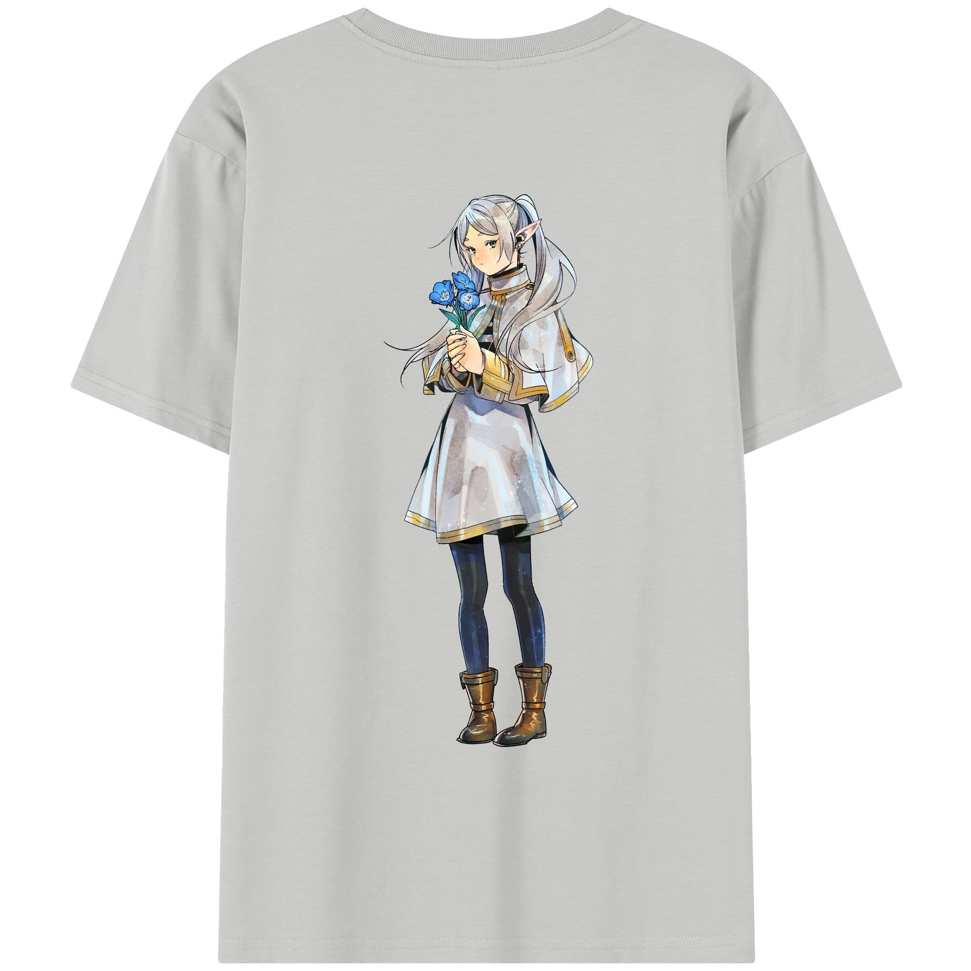 （画像用） 葬送のフリーレン Frieren レディース半袖Tシャツ(バックプリント)