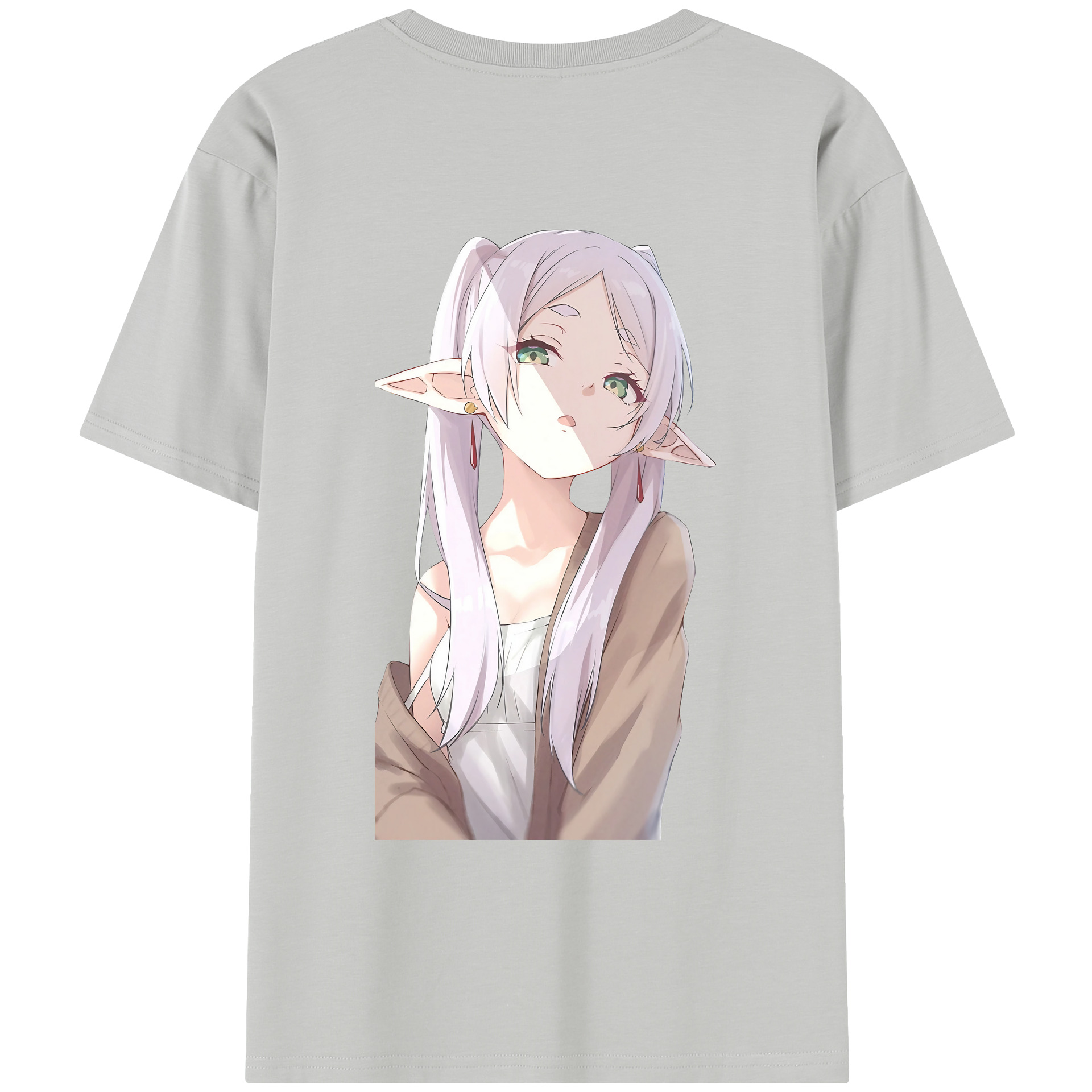 （画像用） 葬送のフリーレン Frieren レディース半袖Tシャツ(バックプリント)