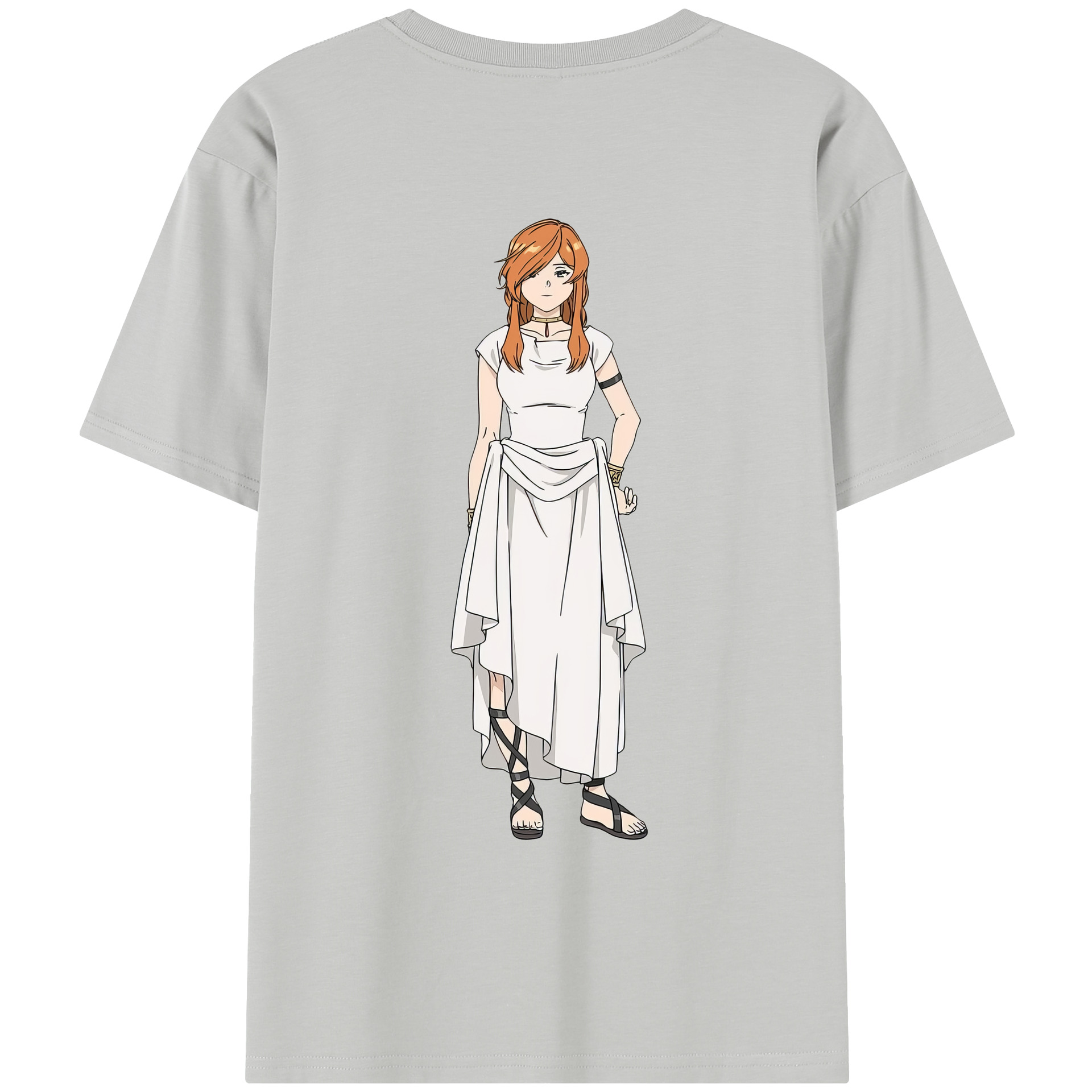 （画像用） 葬送のフリーレン Frieren レディース半袖Tシャツ(バックプリント)