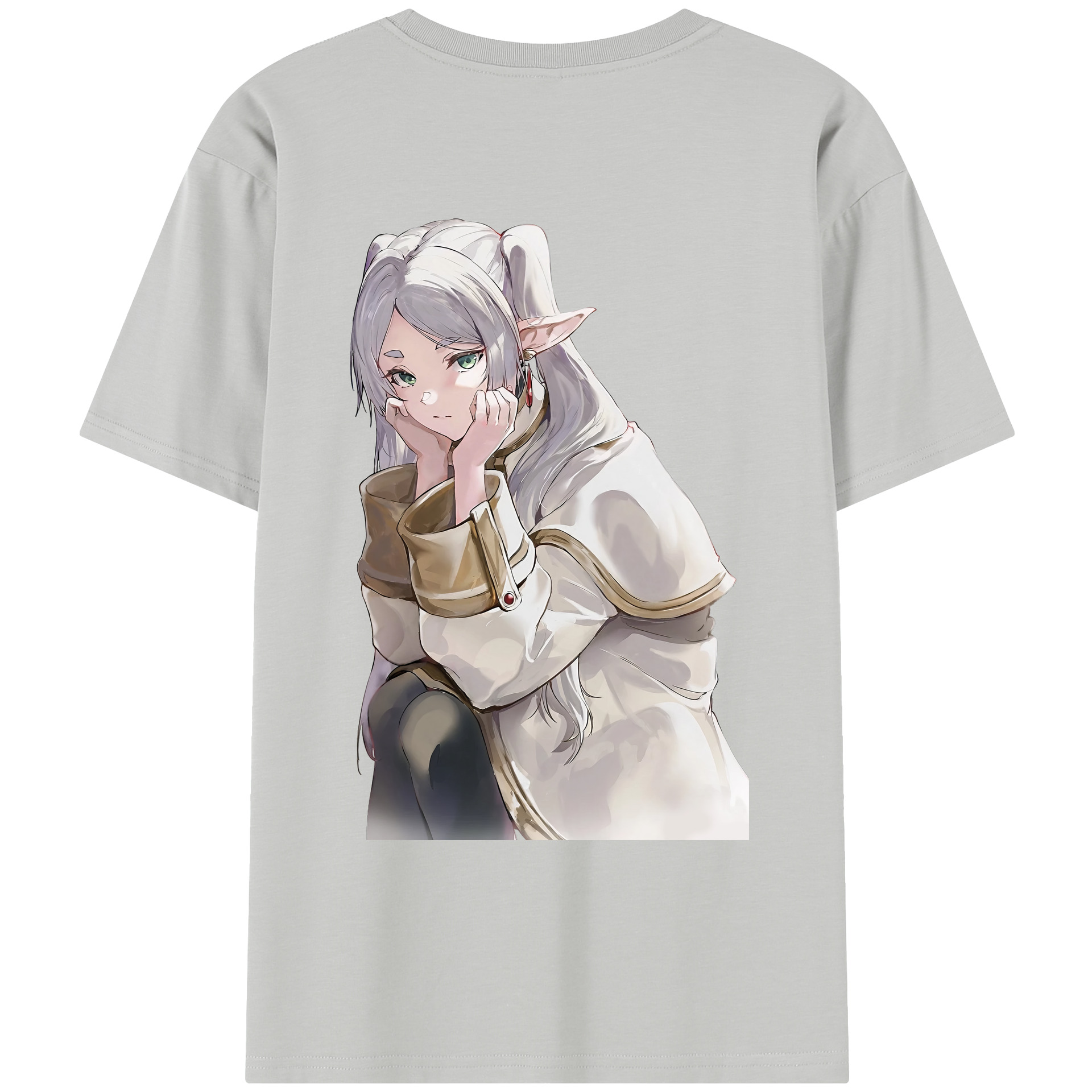 （画像用） 葬送のフリーレン Frieren レディース半袖Tシャツ(バックプリント)