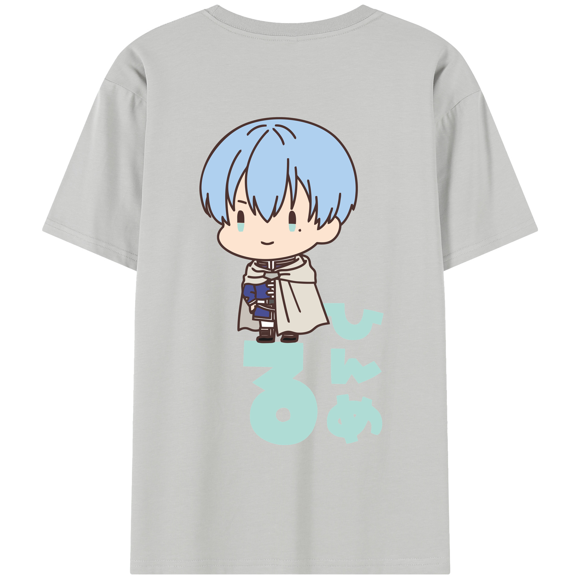 （画像用） 葬送のフリーレン Frieren レディース半袖Tシャツ(バックプリント)