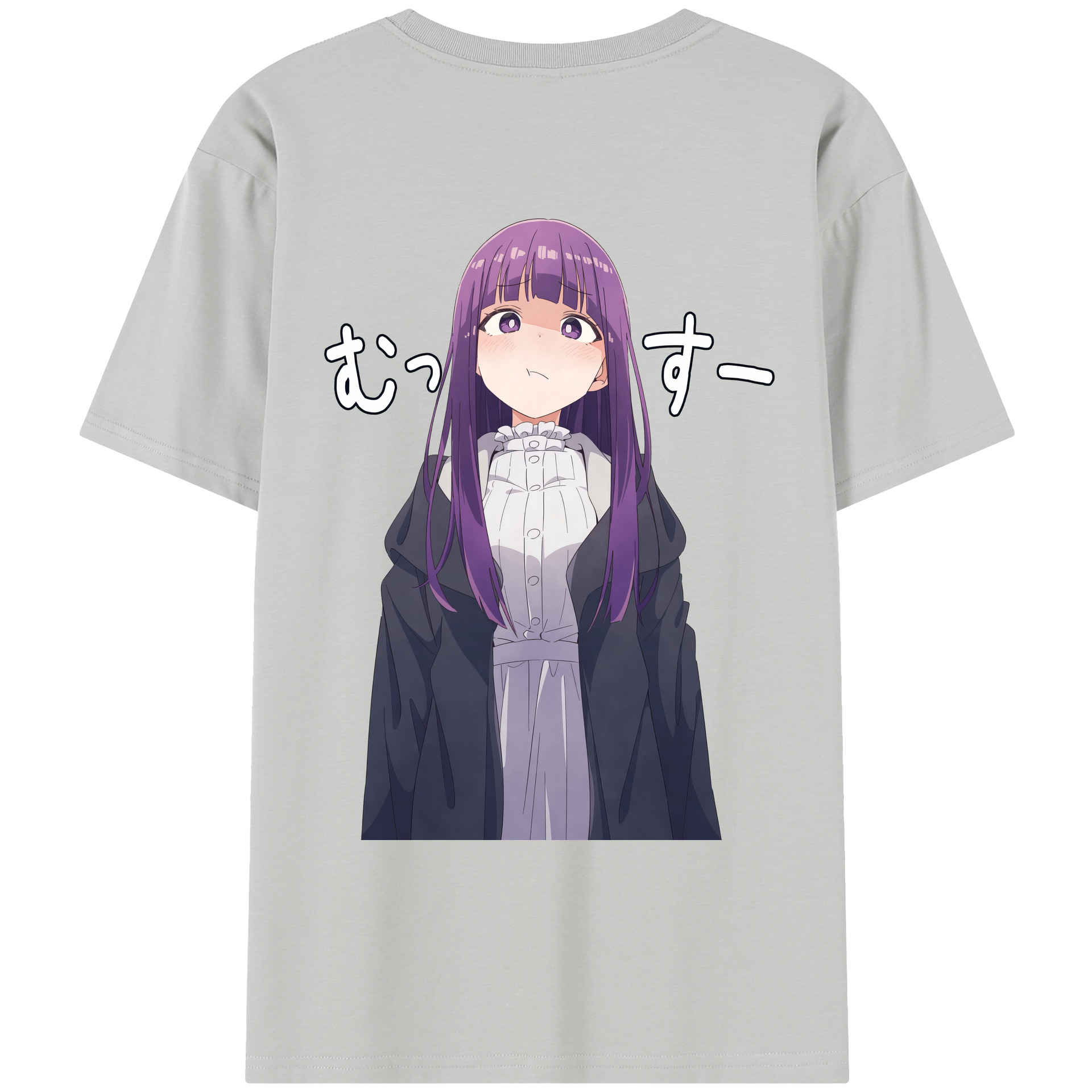 （画像用） 葬送のフリーレン Frieren レディース半袖Tシャツ(バックプリント)