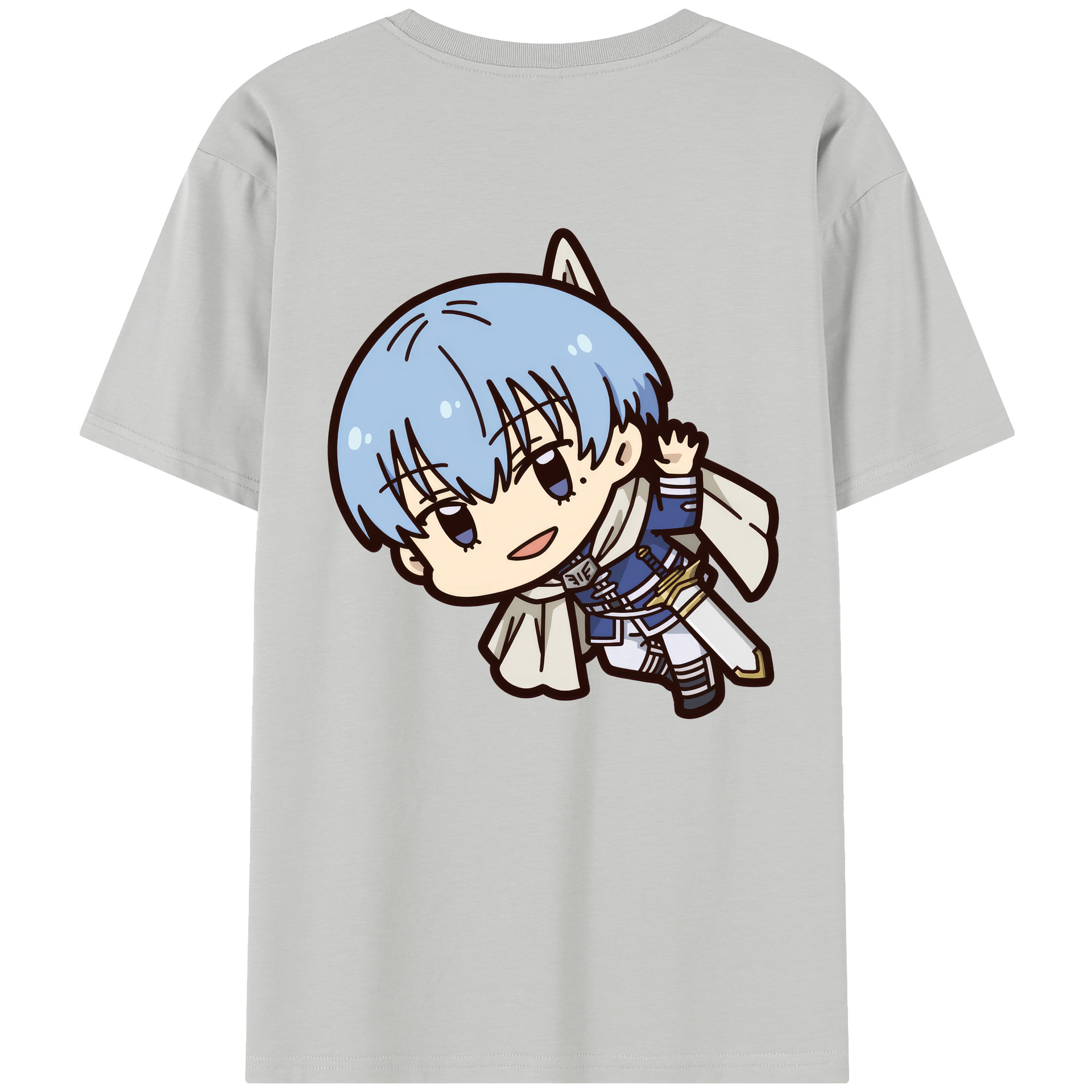 （画像用） 葬送のフリーレン Frieren レディース半袖Tシャツ(バックプリント)