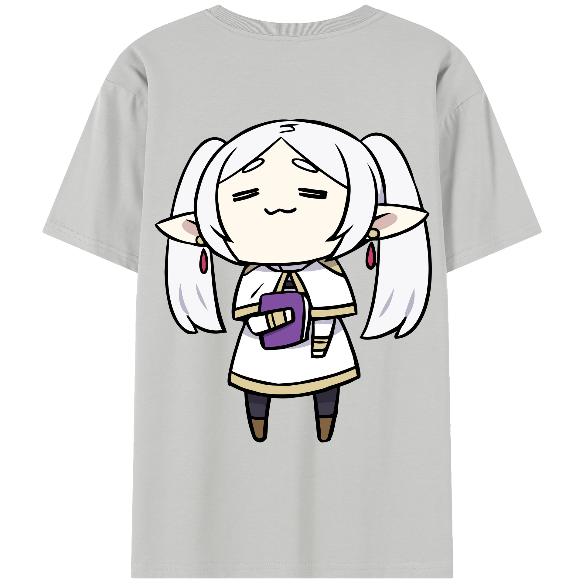 （画像用） 葬送のフリーレン Frieren レディース半袖Tシャツ(バックプリント)