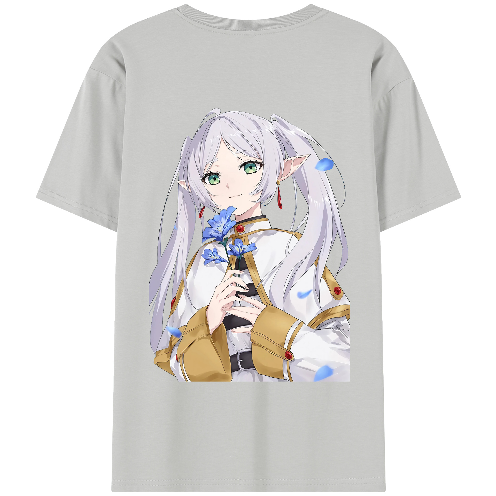 （画像用） 葬送のフリーレン Frieren レディース半袖Tシャツ(バックプリント)